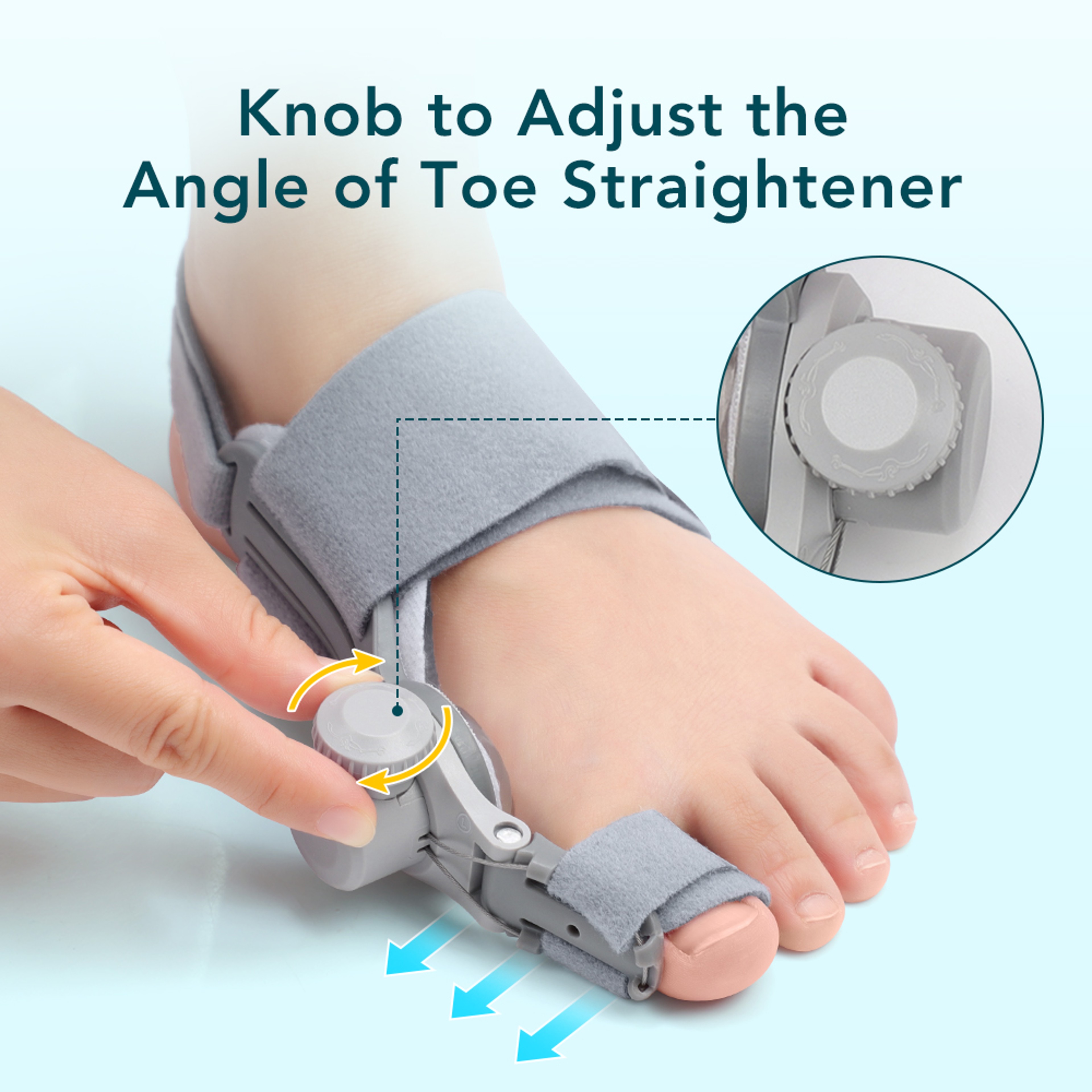 FlexAlign Bunion Corrector Brace For Big Toe Support And Hallux Valgus Relief 2
