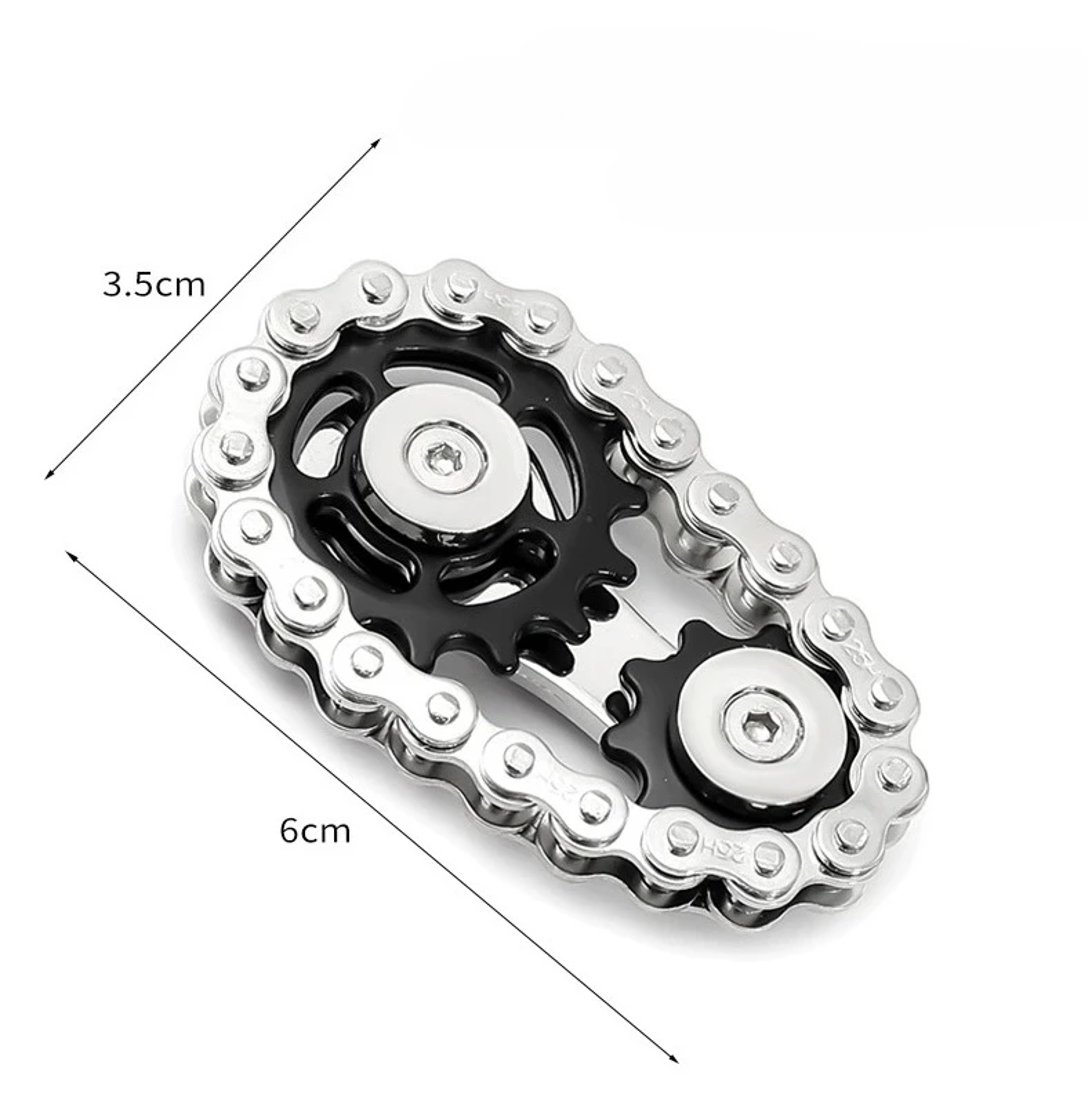 GearFlow Metal Fidget Spinner Desk Toy for Stress Relief, Focus & Office Decor – view 11