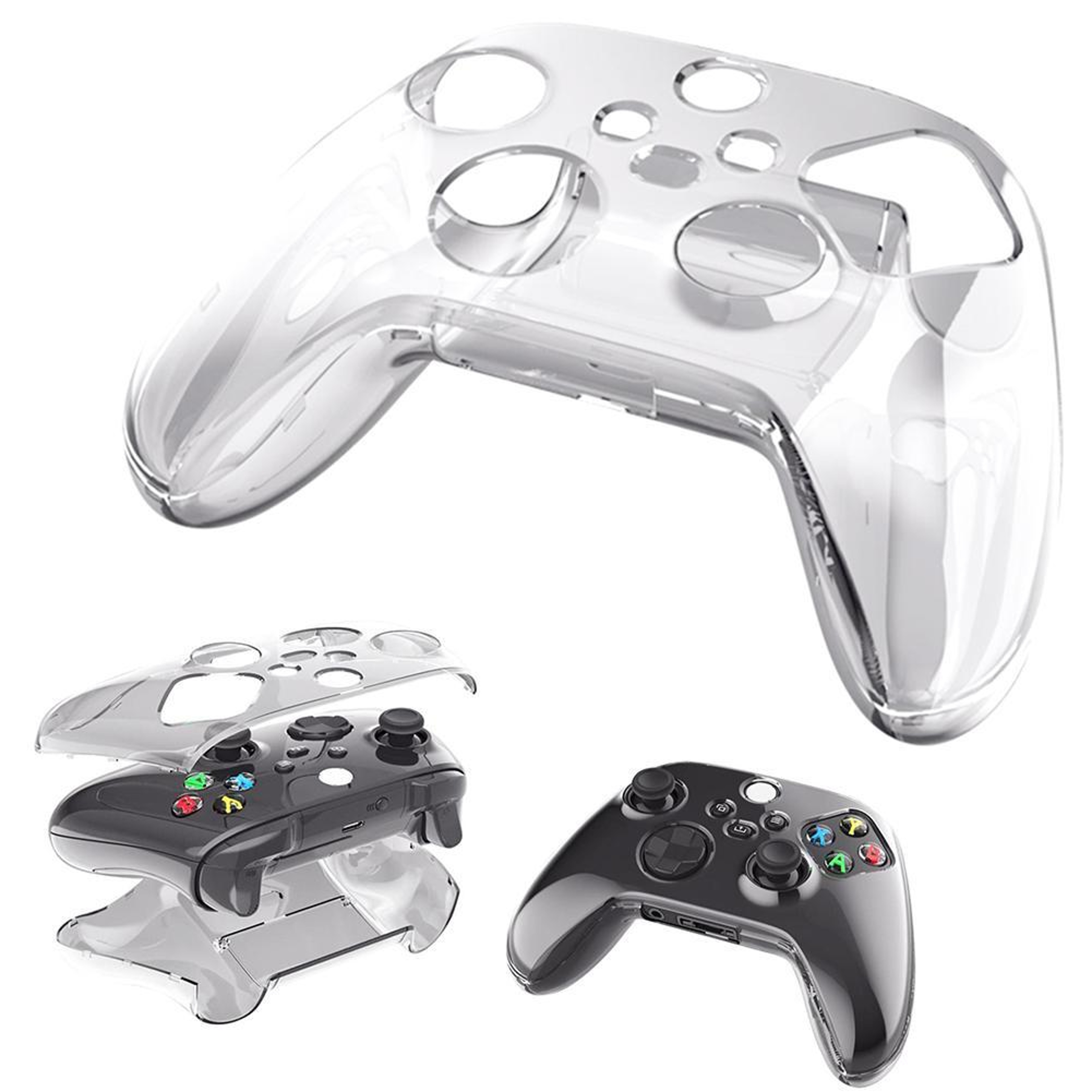 Crystal Shield Clear Protective Case for Xbox Series X/S Controller – view 1