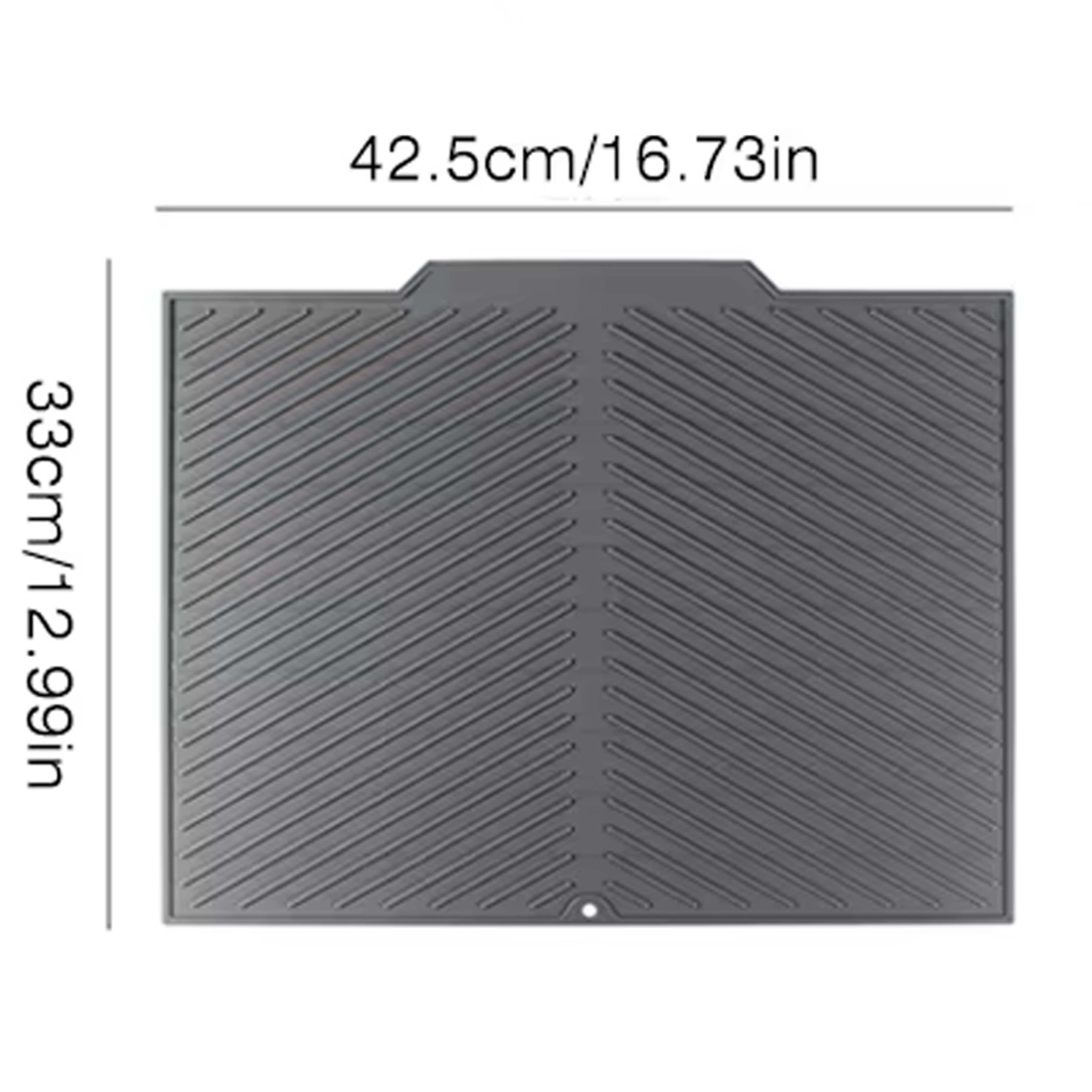 Silicone Drain Mat For Bar Sink And Kitchen Counter Protection 7