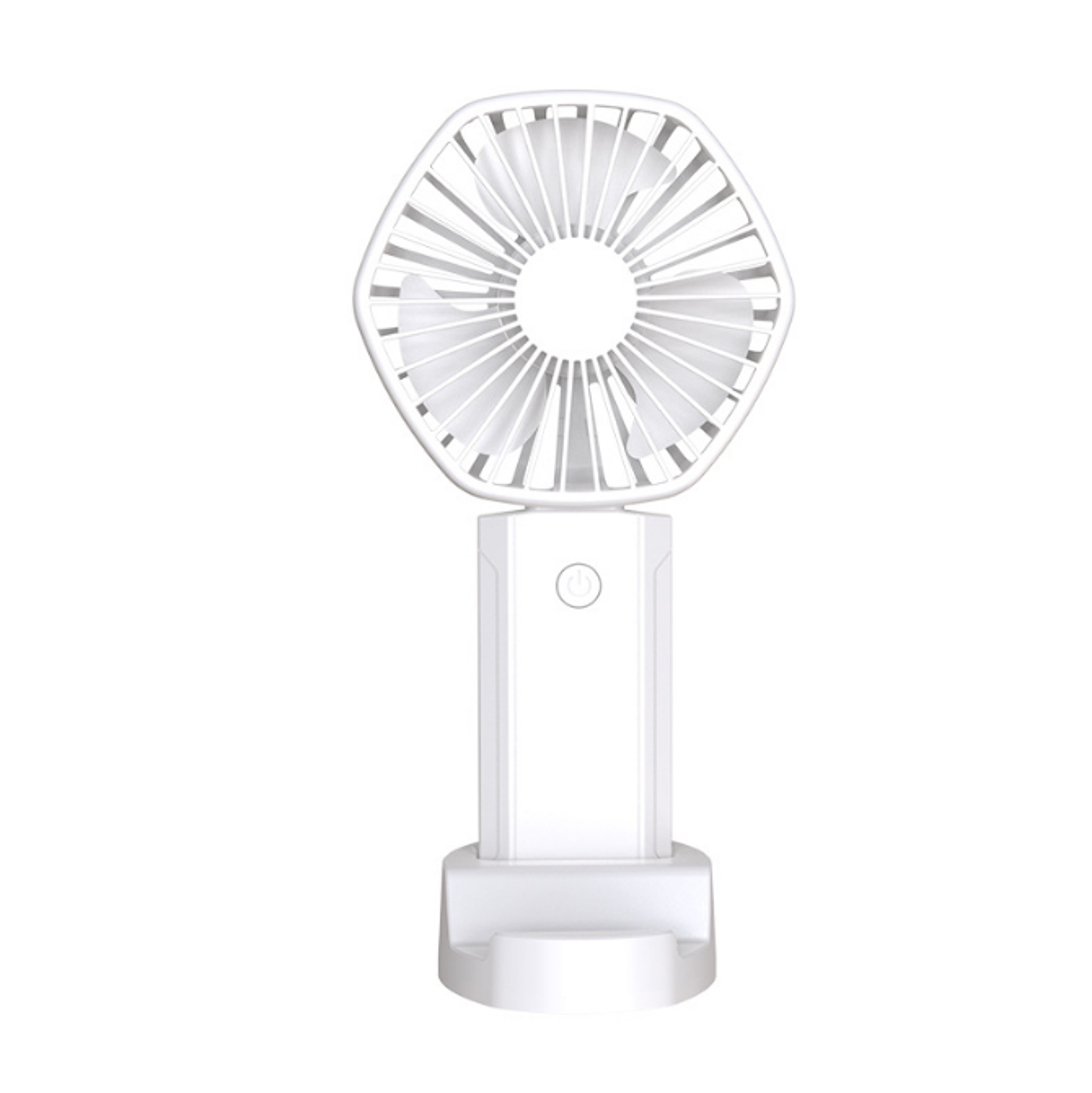 Compact USB Rechargeable Handheld Fan Speed Portable Handheld Fan For Travel Home Cooling 4