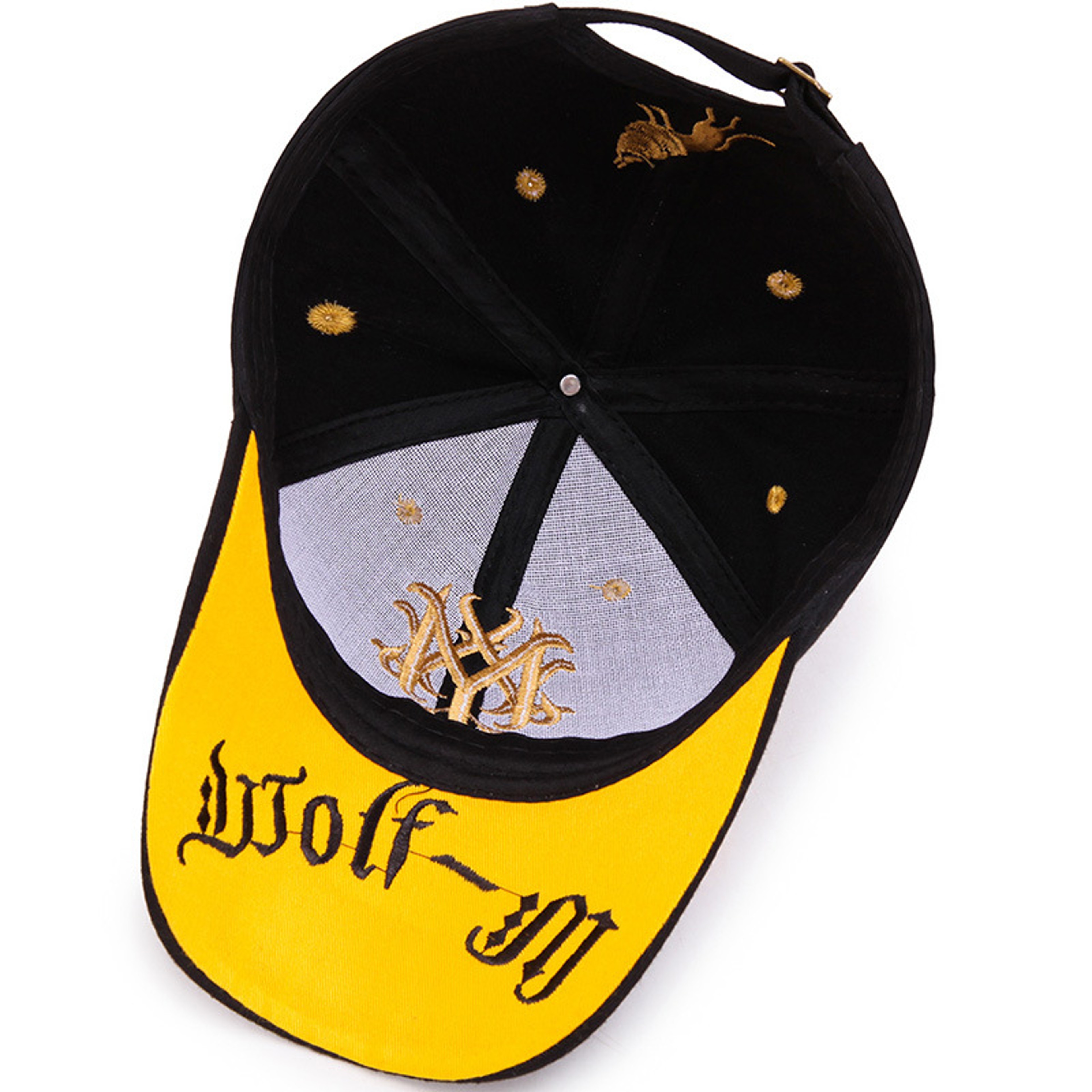 Flame Totem Embroidered Baseball Cap Adjustable Snapback Hat for Men & Women – view 6