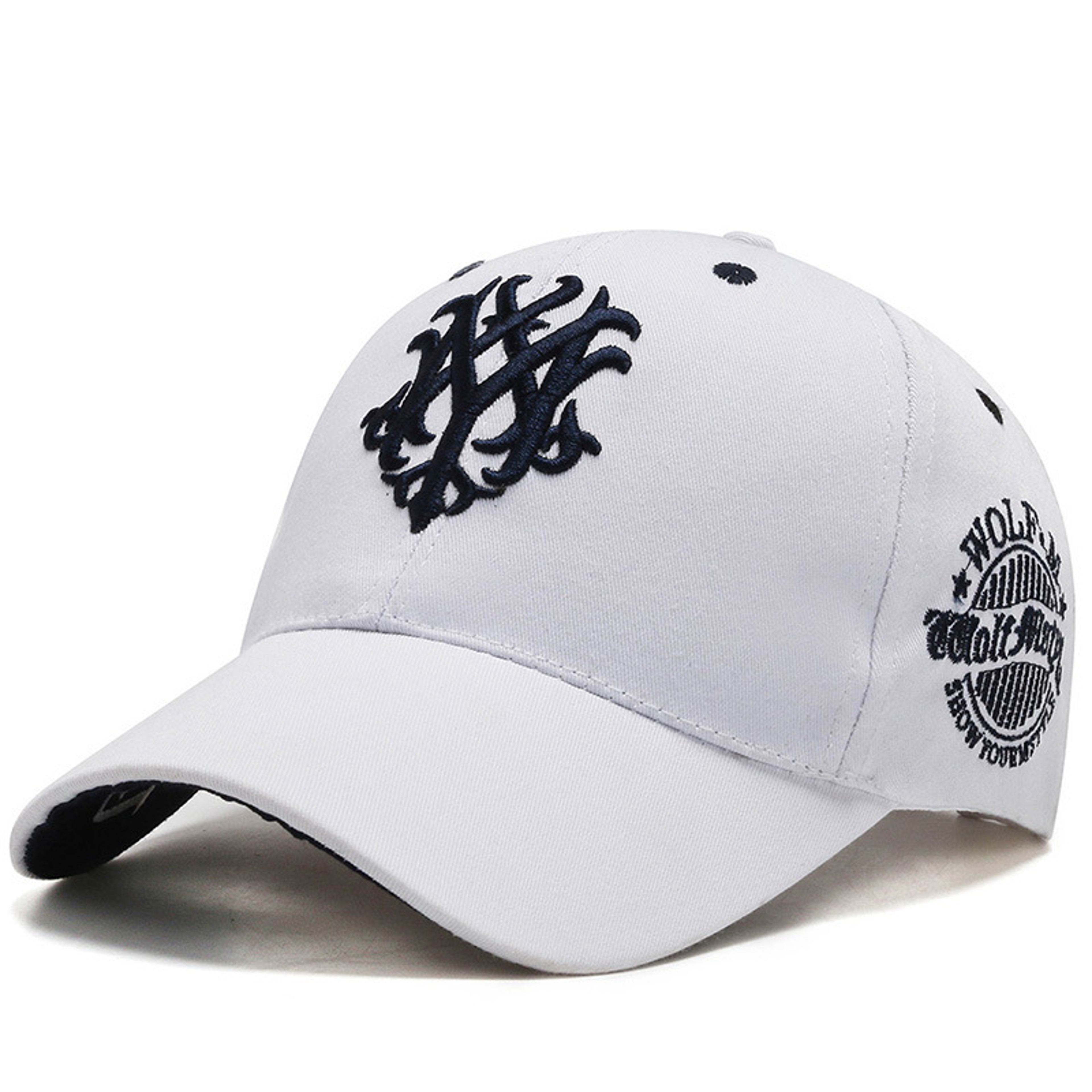 Flame Totem Embroidered Baseball Cap Adjustable Snapback Hat for Men & Women – view 7