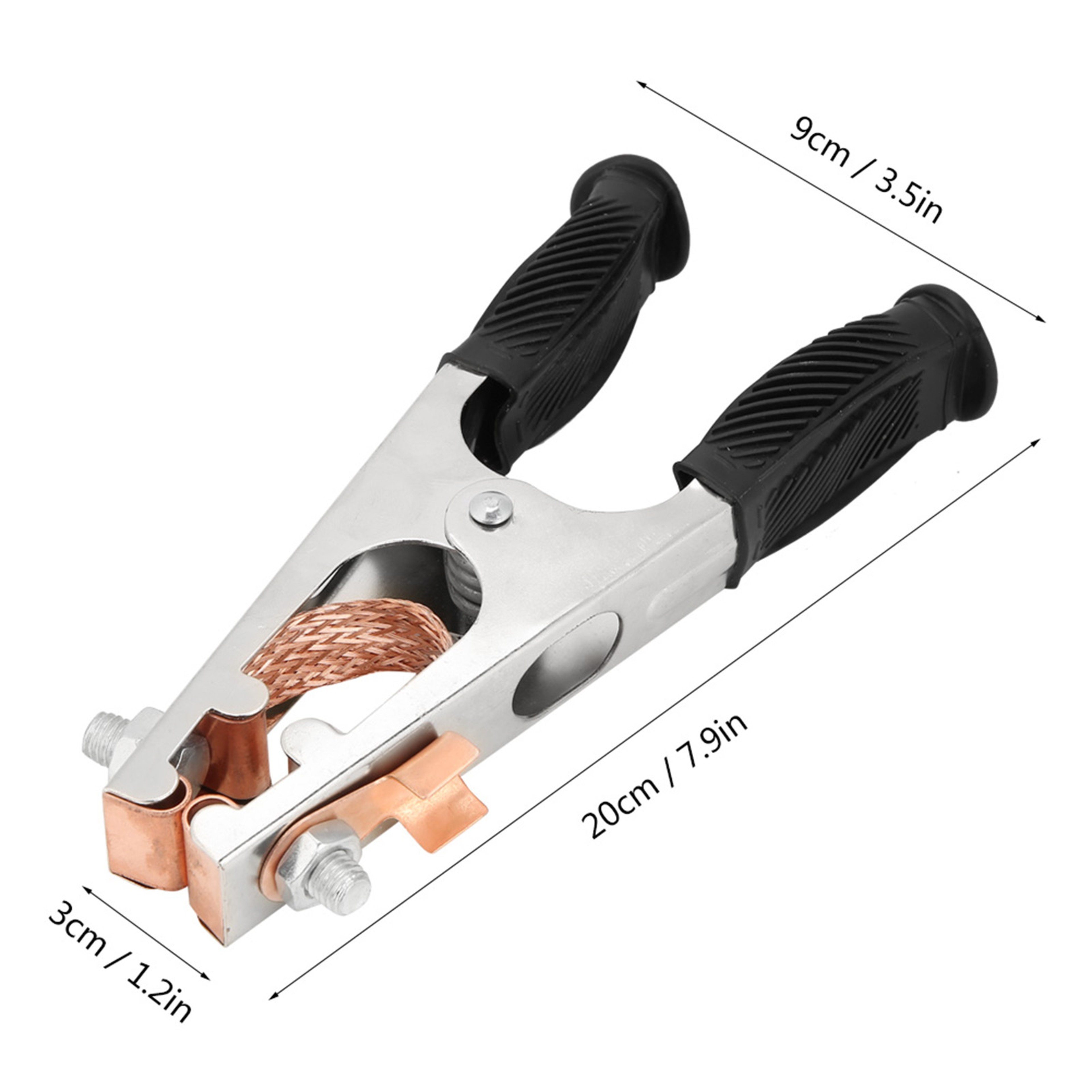 Heavy Duty Welding Ground Clamp Copper Earth Clip for Reliable Welder Connections – view 5