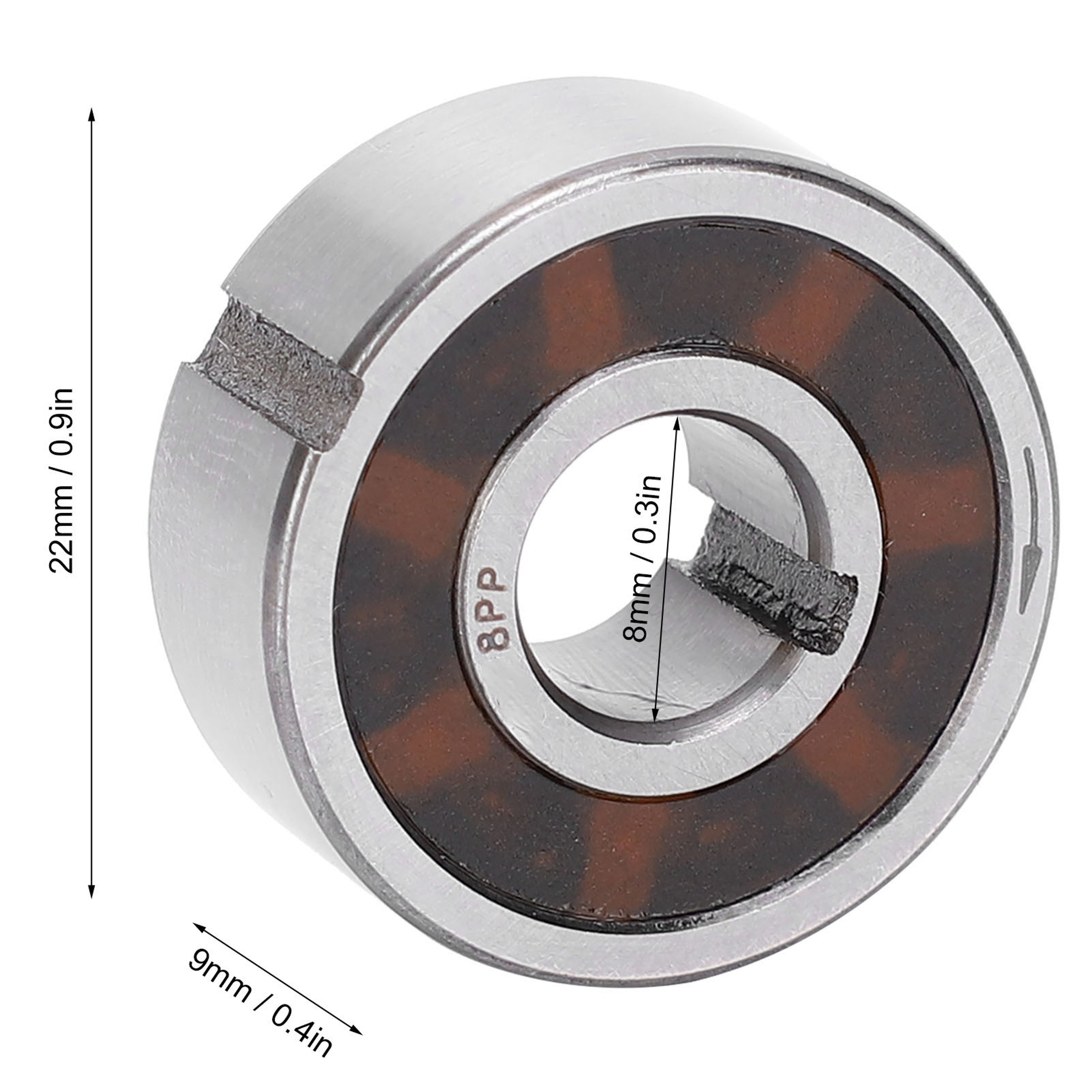 One Way Bearing Clutch Bearing Strong Rigidity with Inner Keyway Industrial Supplies – view 6