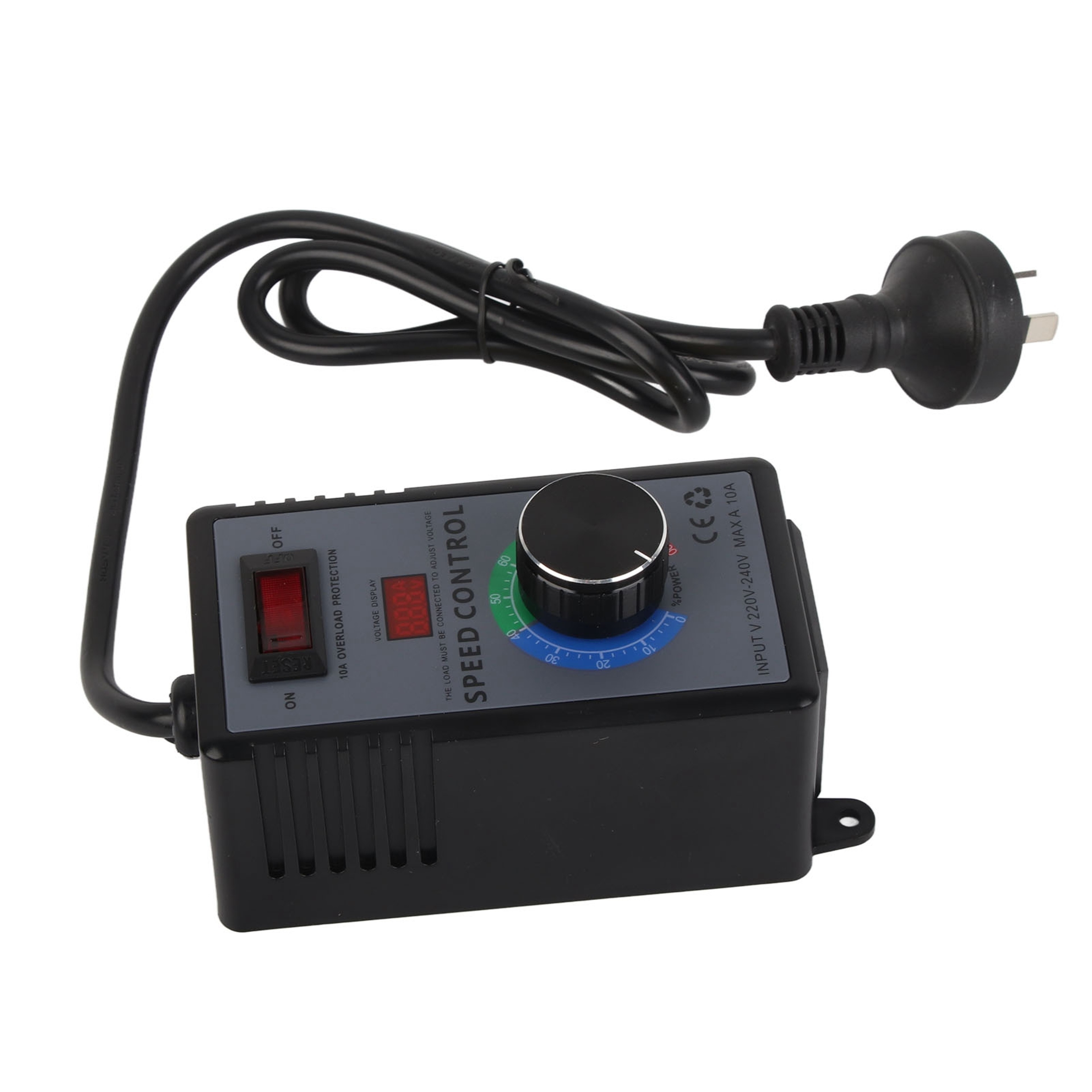 Smart AC Fan Speed Controller with Overload Protection Variable Voltage Regulator – view 6