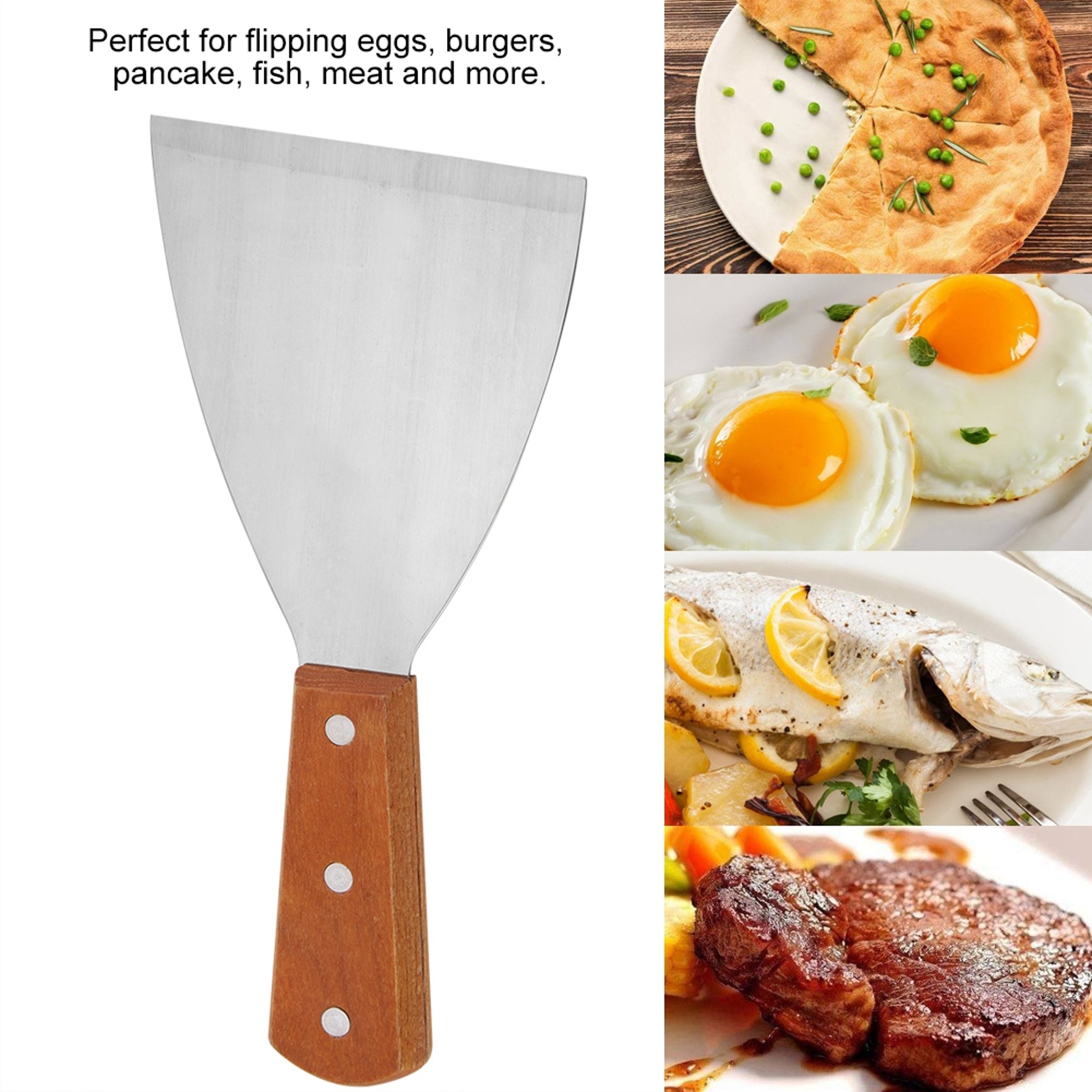 ProGrill Stainless Steel BBQ Spatula & Scraper Turner – view 5