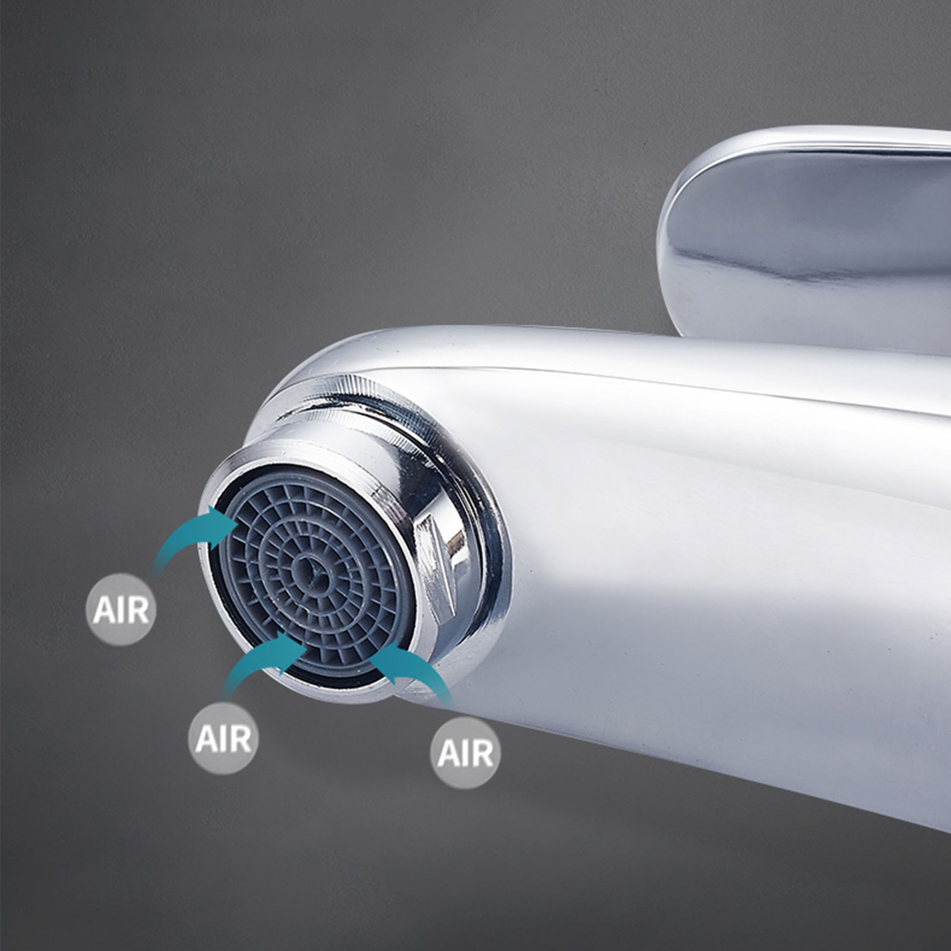AquaFlow Single Cold Bathroom Faucet Corrosion Resistant Basin Sink Tap – view 6