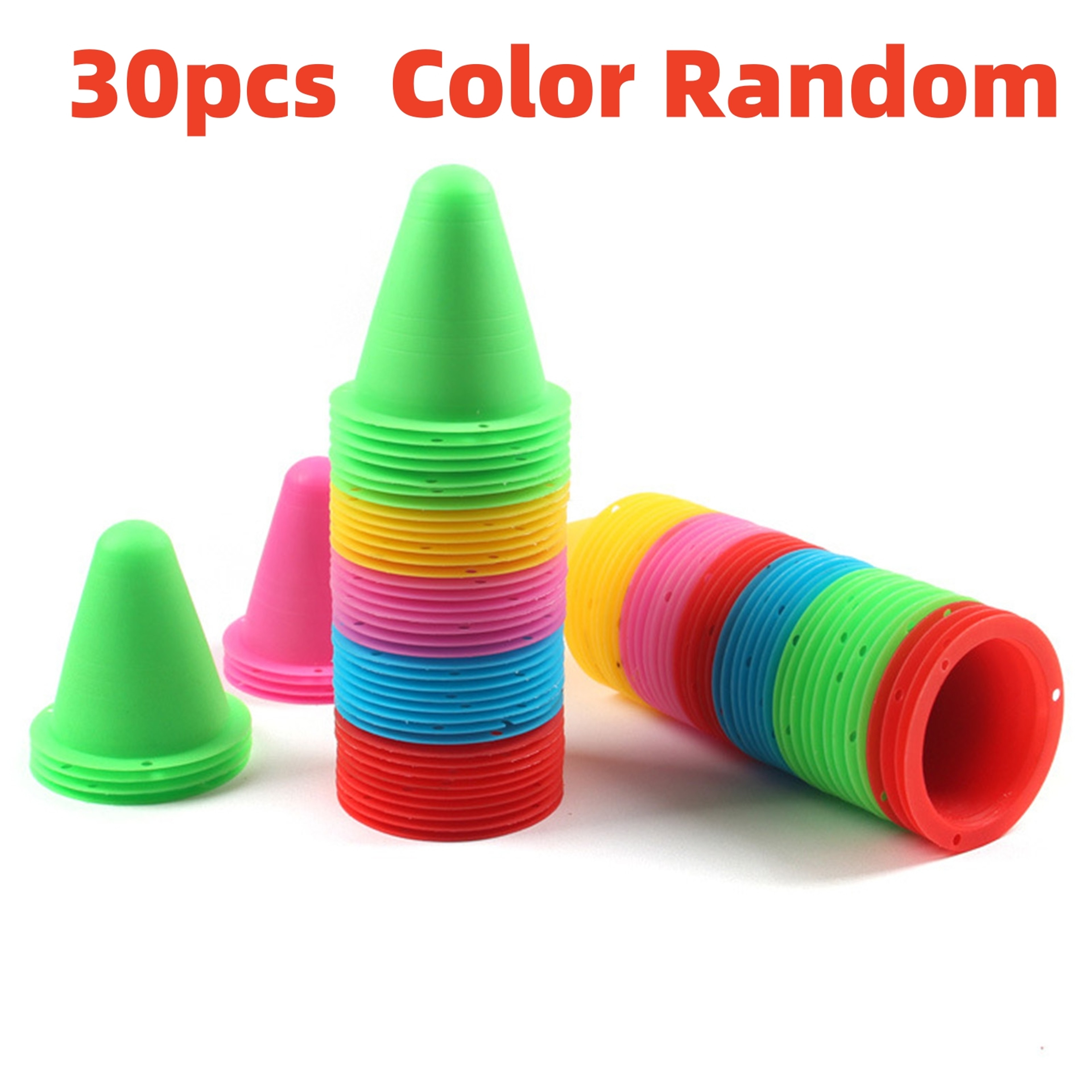 Premium Roller Skating Agility Training Cones Set Skating Practice & Slalom Training Markers – view 7