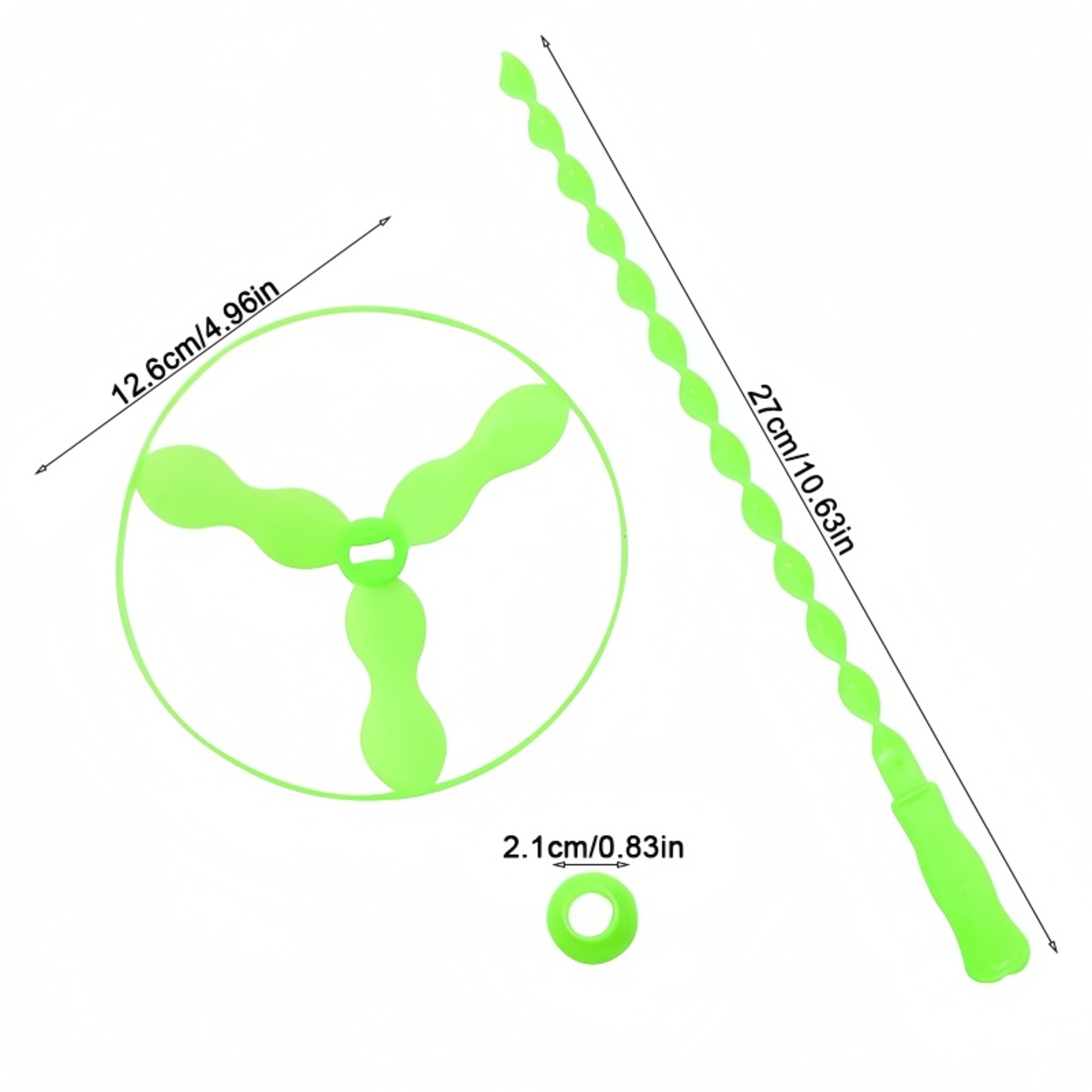 Classic Bamboo Dragonfly Flying Helicopter Piece Manual Flying Toy For Outdoor Kids Fun 4