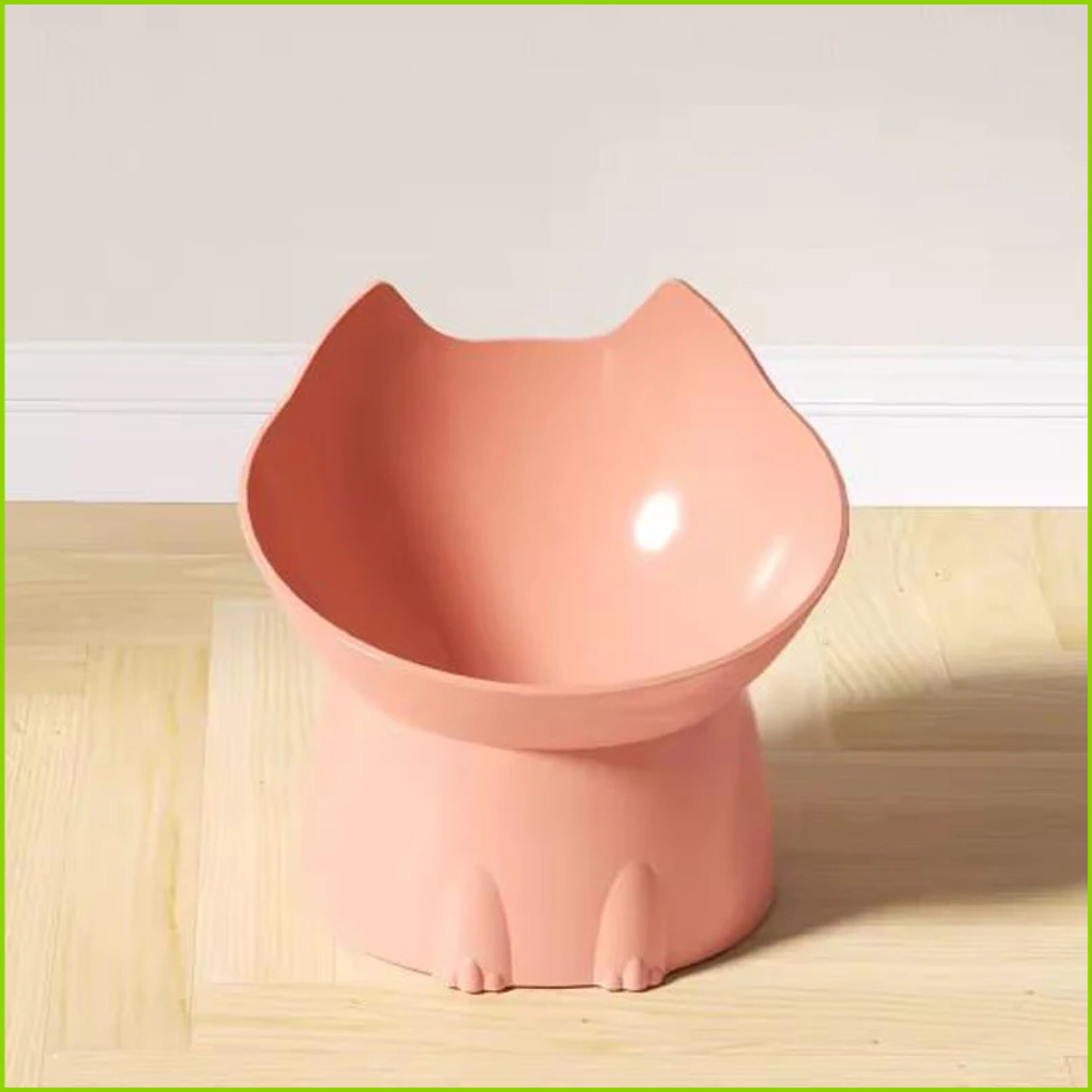 Ergonomic Raised Pet Bowl With Neck Protection Anti Overturning Elevated Cat Bowl 8
