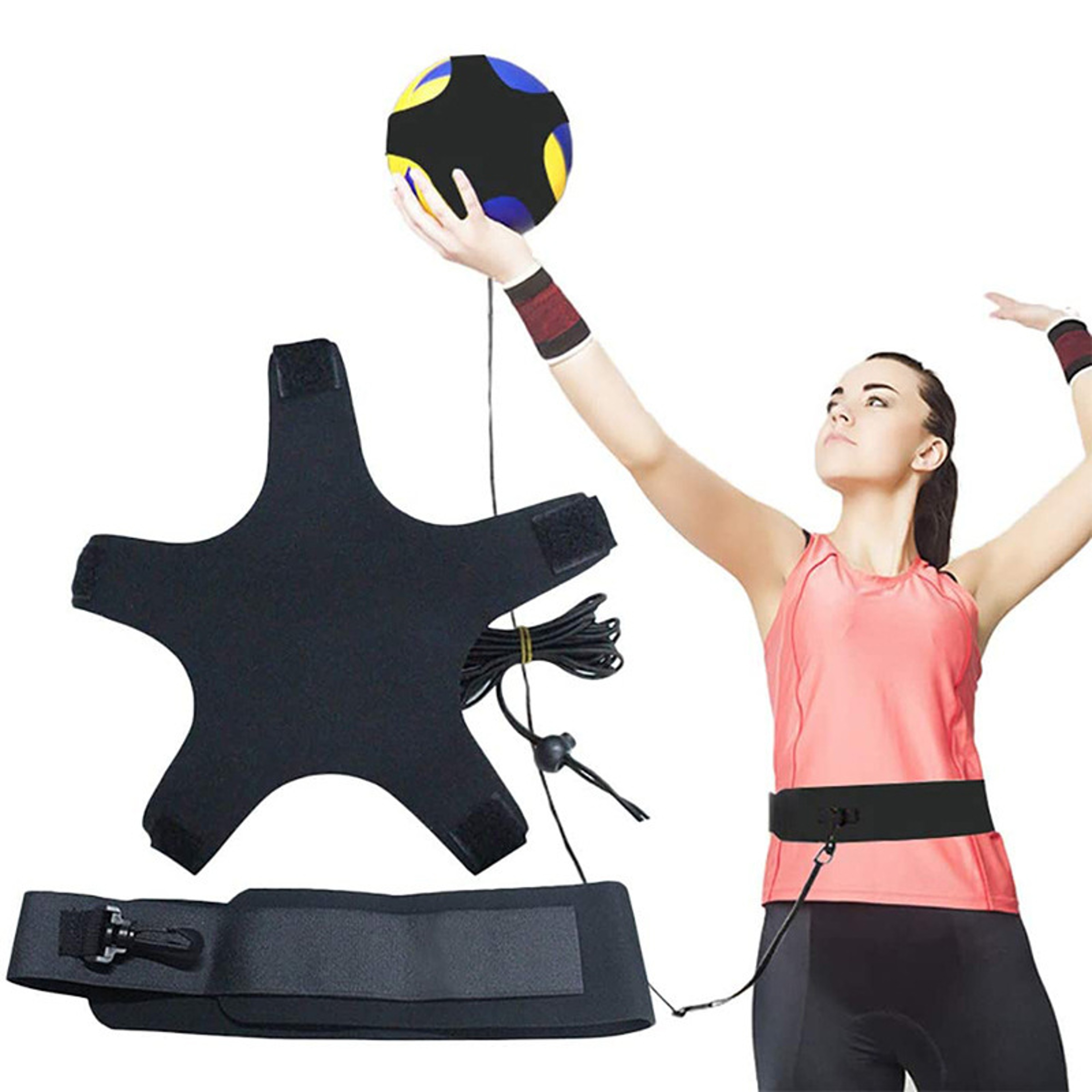 SoloPro Soccer Training Belt Hands Free Football Kick Trainer For Kids  Adults 0
