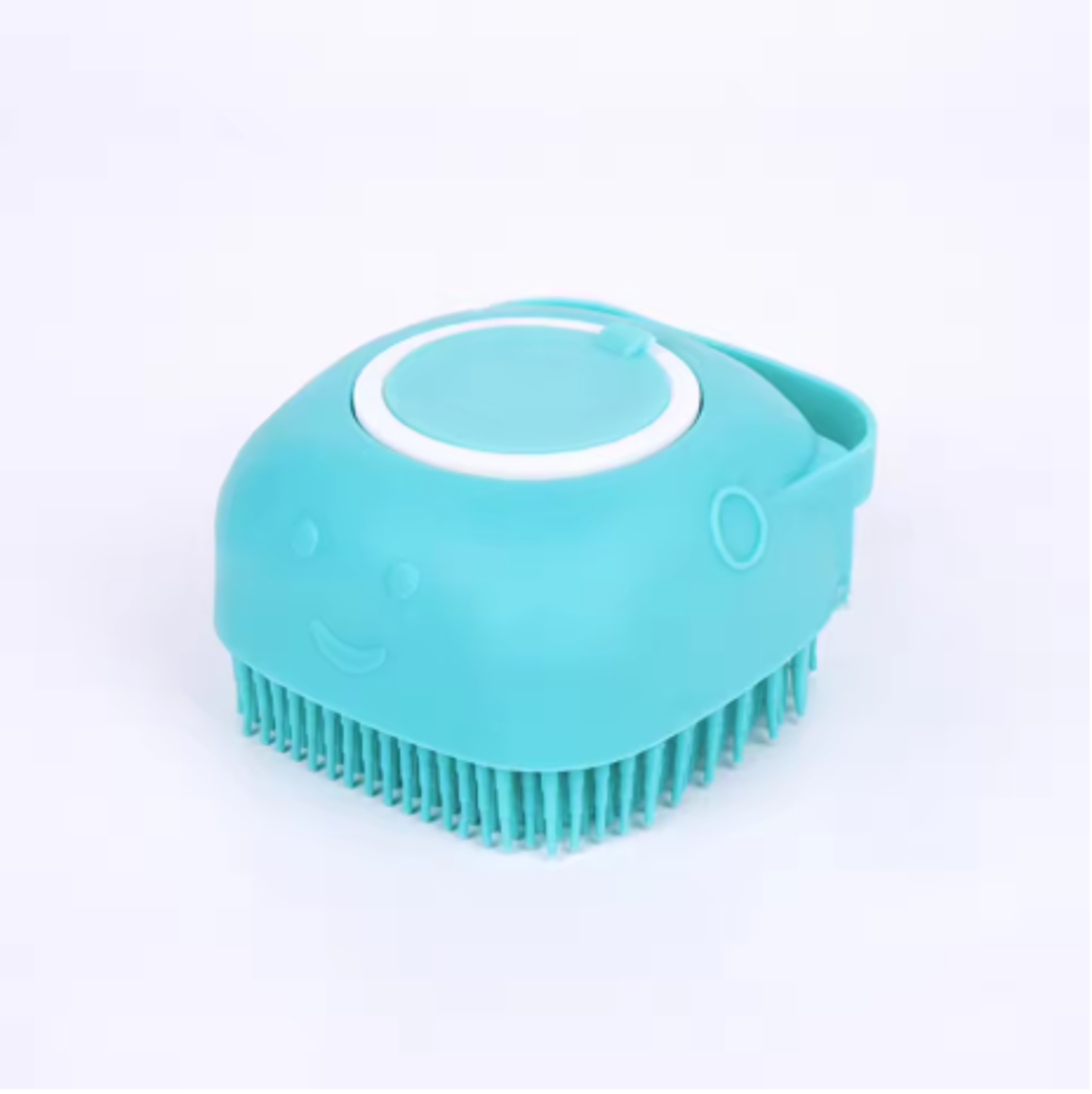 Pet Bath & Dog Shampoo Brush with Built In Dispenser Silicone Grooming & Pet Massage Brush – view 9