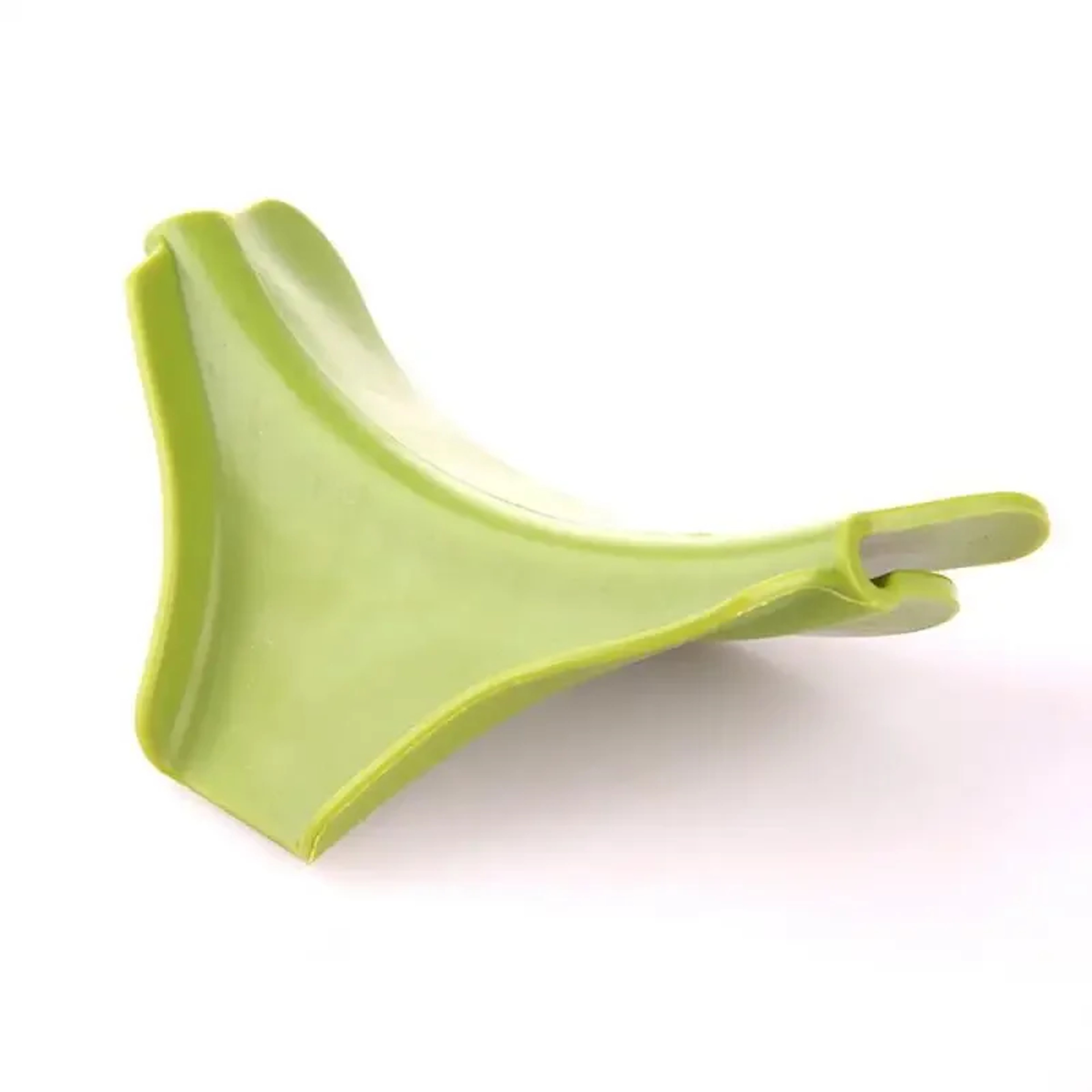 Premium Kitchen Funnel With Anti Splash Edge  No Mess Pour Spout Funnel Easy Liquid Transfer Tool 5