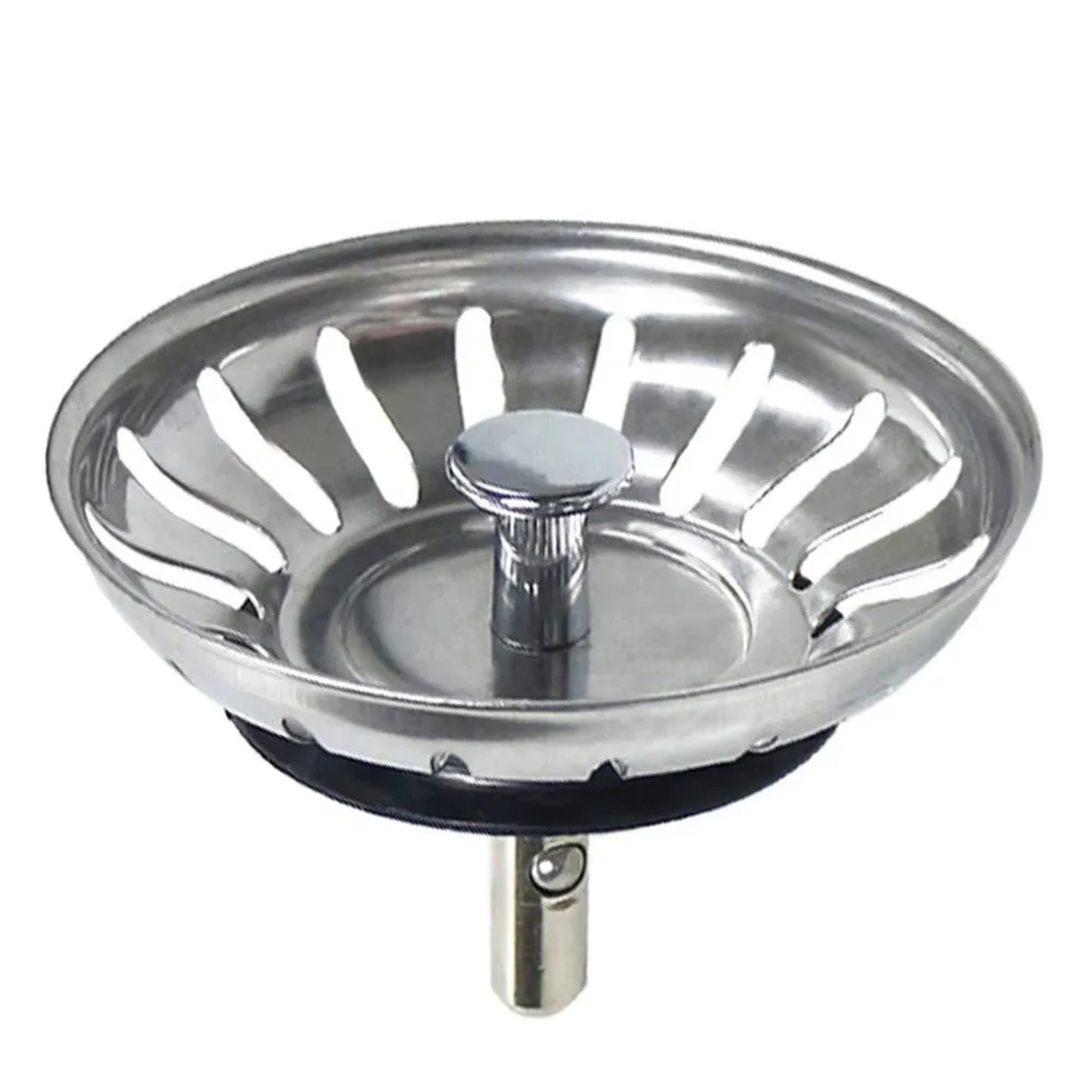 Premium Stainless Steel Kitchen Sink Drain Strainer & Stopper Anti Clog Filter Plug – view 7