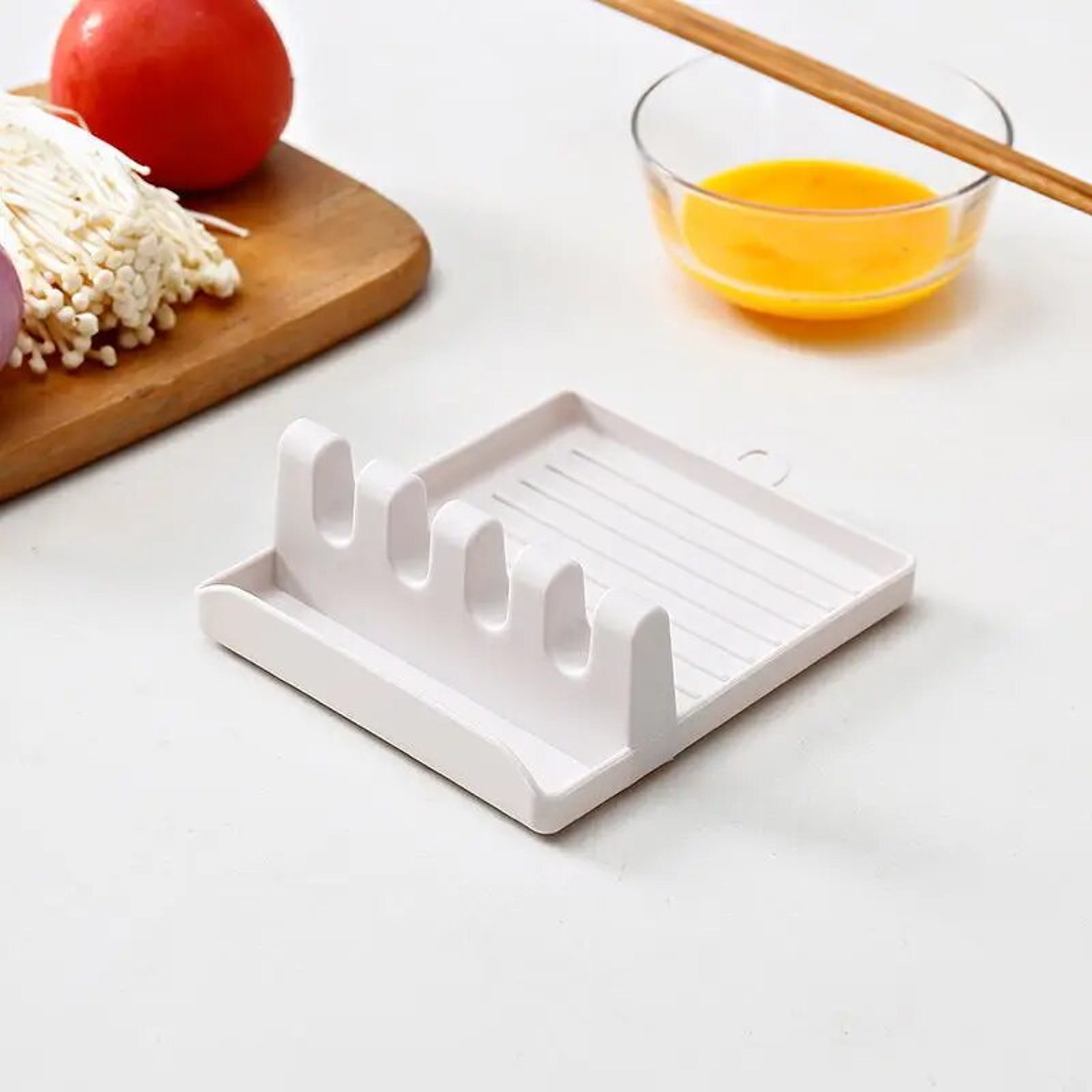Premium Kitchen Countertop Utensil & Pot Lid Holder Rack Organizer – view 2
