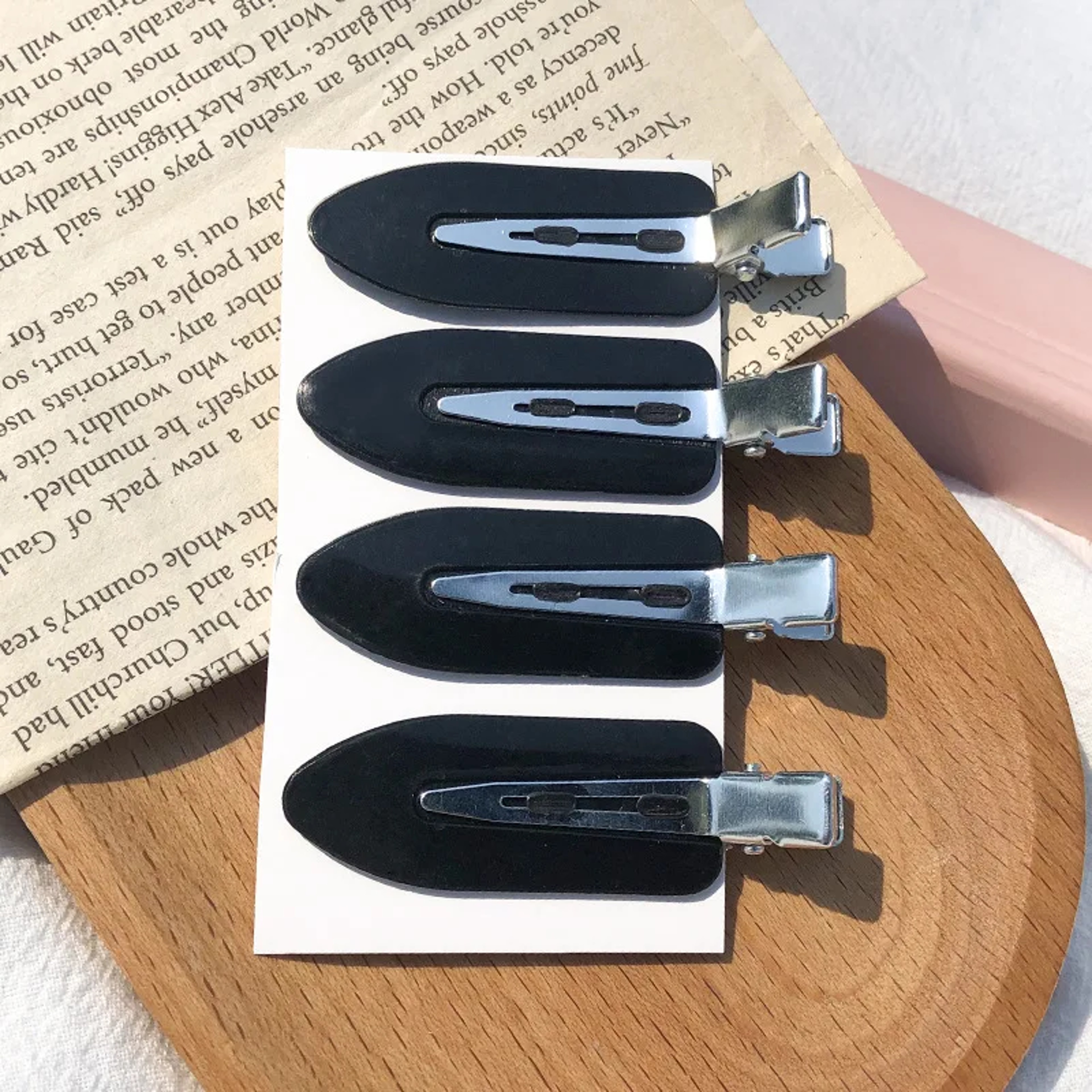 No Bend Seamless Hair Clips For Makeup Styling  Face Washing Hair Pin Set 11