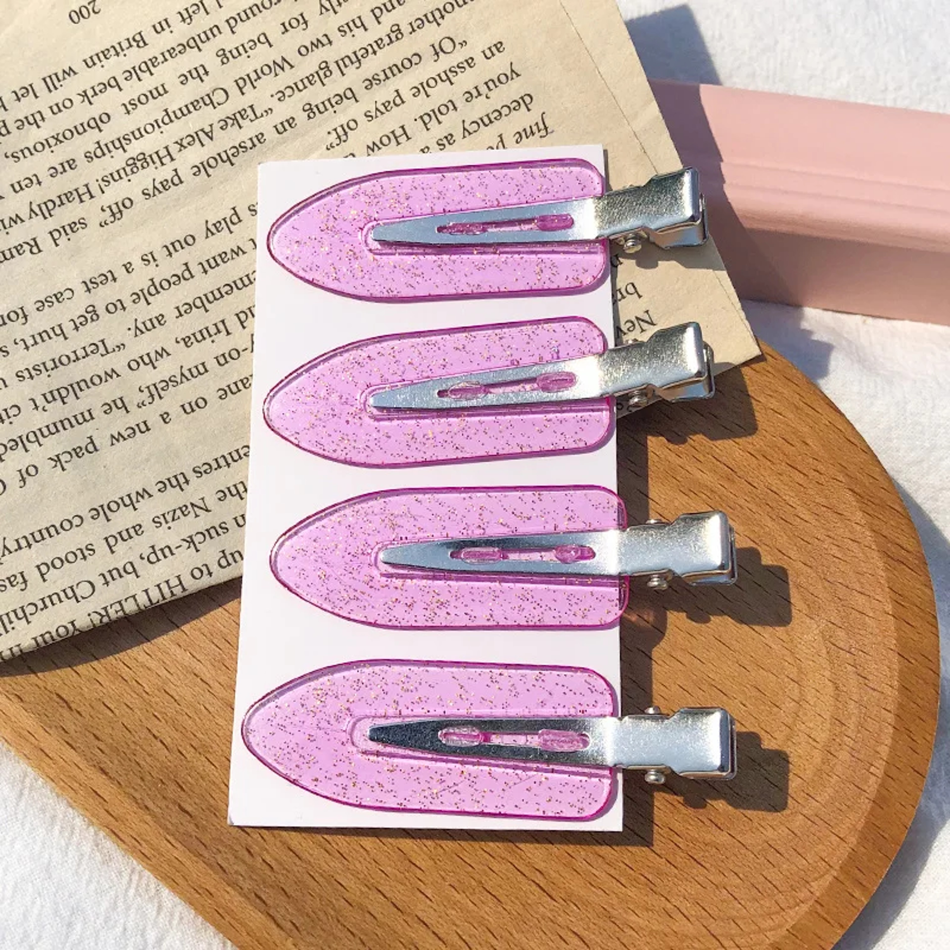 No Bend Seamless Hair Clips for Makeup, Styling & Face Washing Hair Pin Set – view 14