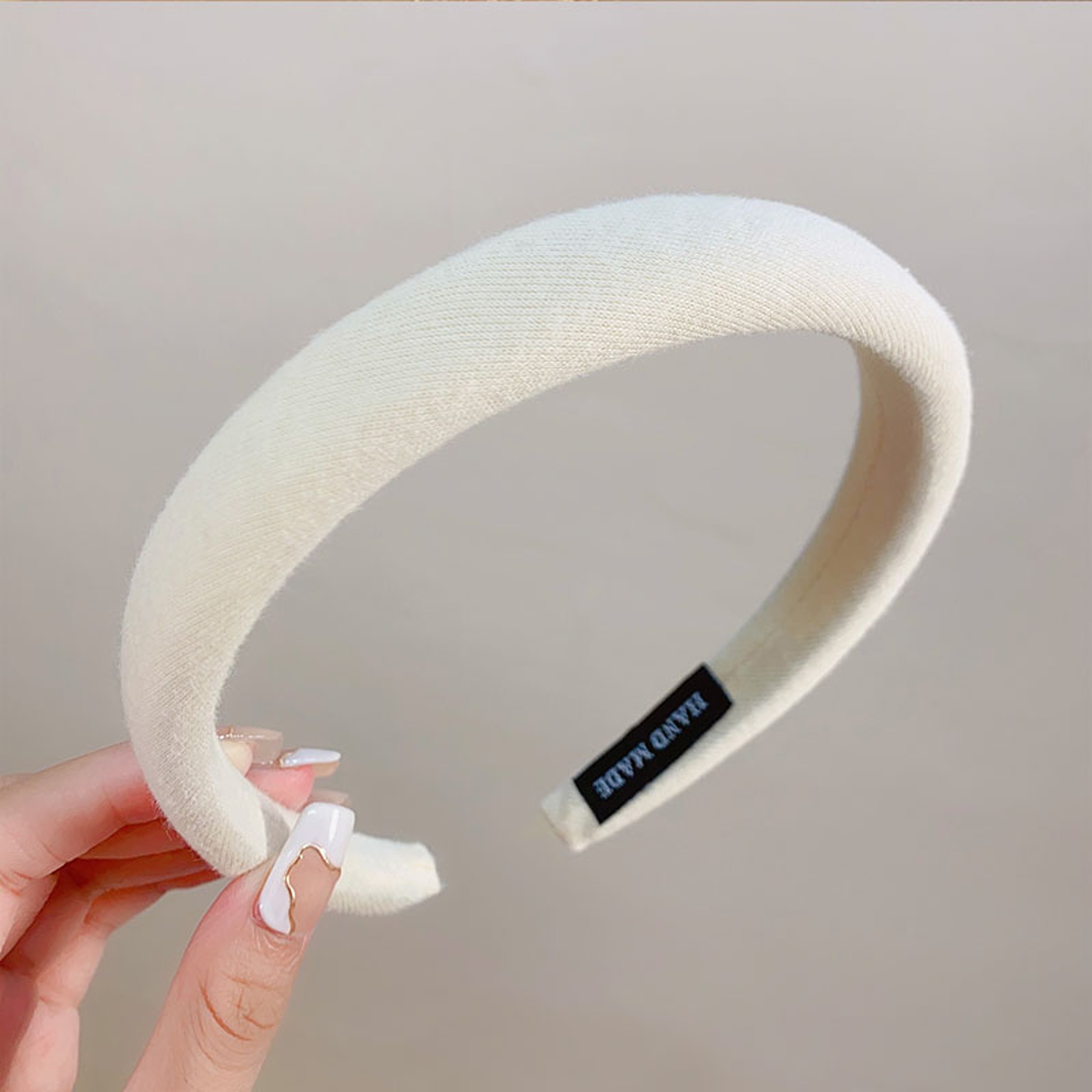 Colorful Linen Sponge Hairbands Stylish Womens & Girls Fashion Headband – view 8
