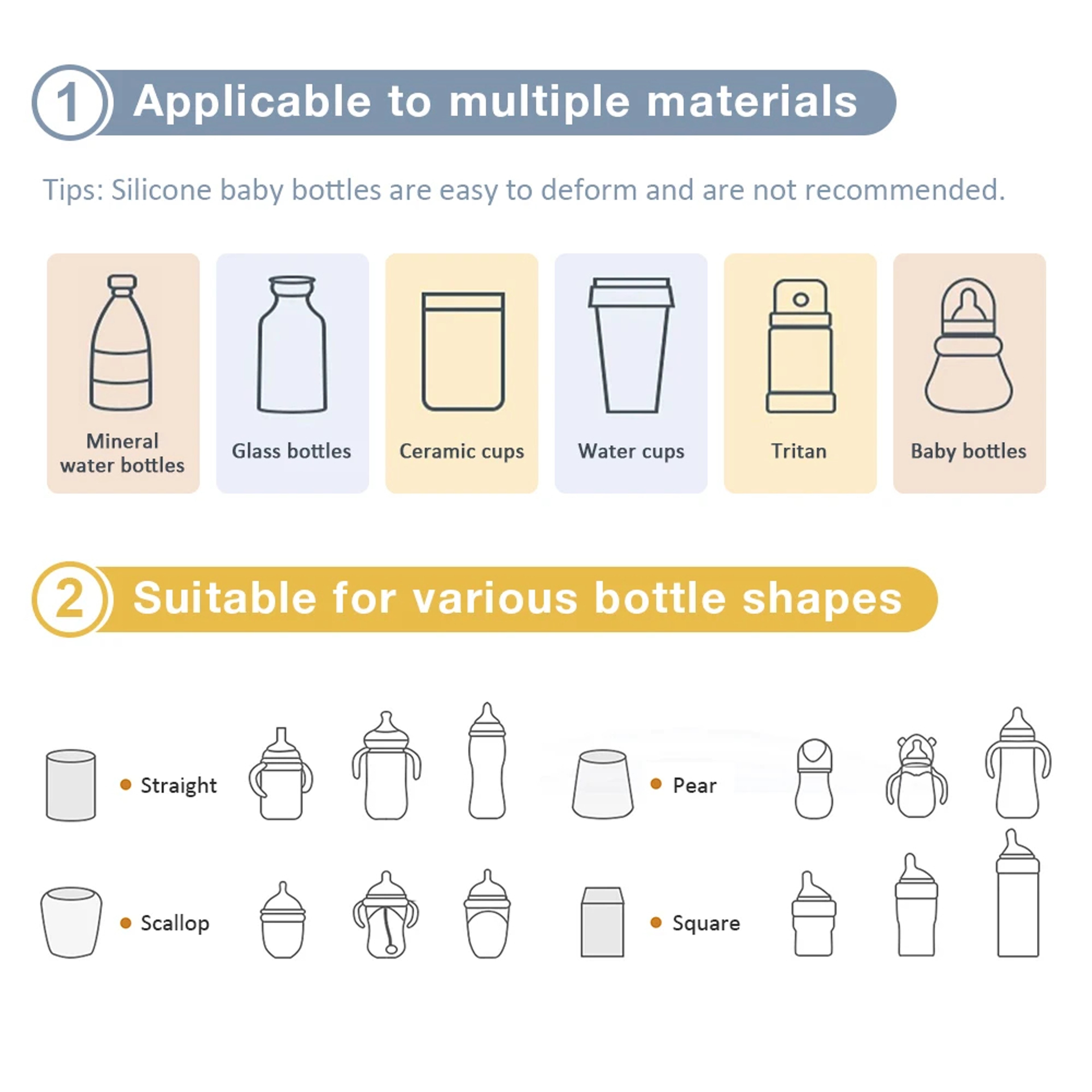 USB Bottle Warmer Insulation Heater For Baby Bottle Cup Thermal Bags 20 Temperature Digital Display 5