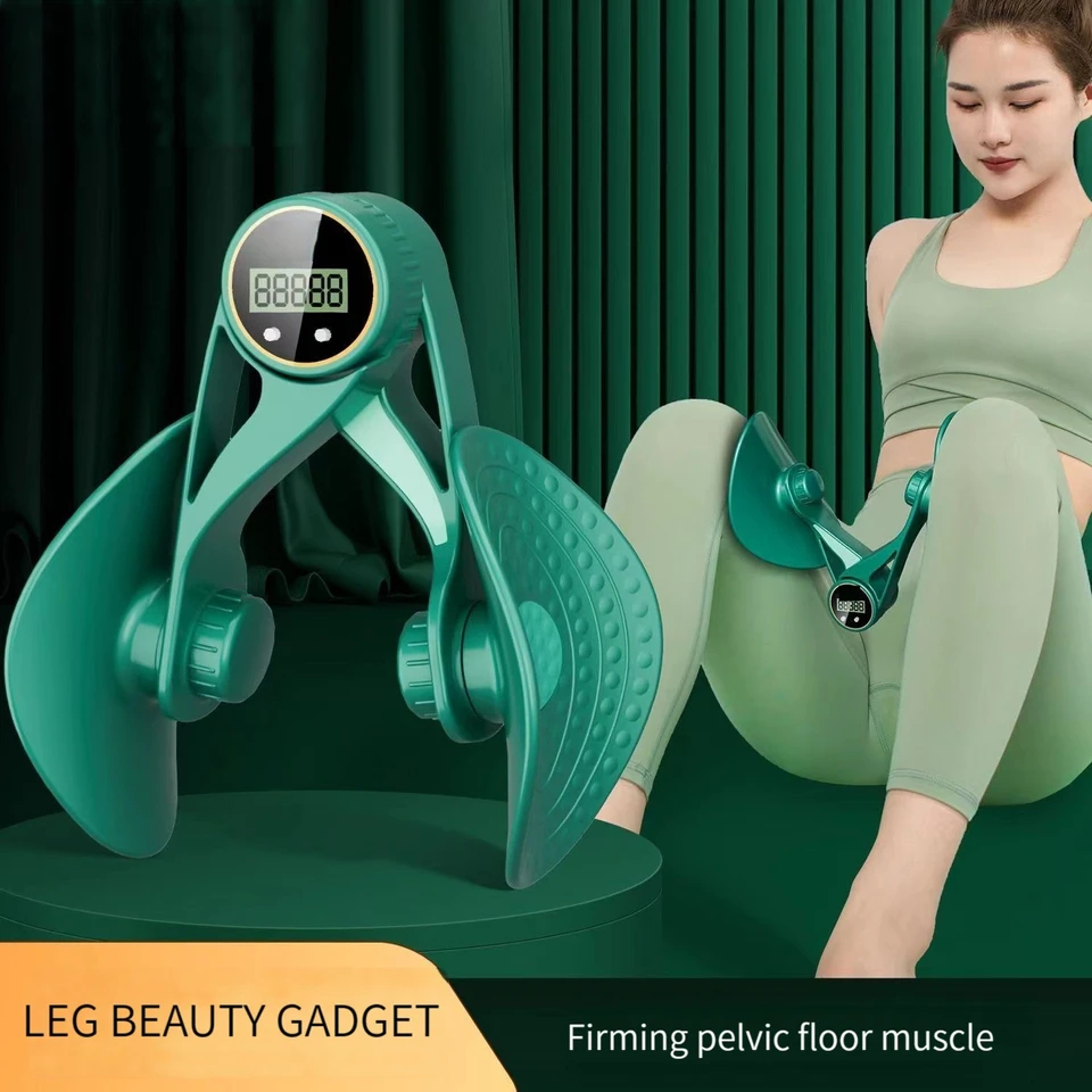 Multifunctional Beauty Leg Device Pelvic Floor Muscle Trainer Postpartum Repair Leg Clamps Can Be Co