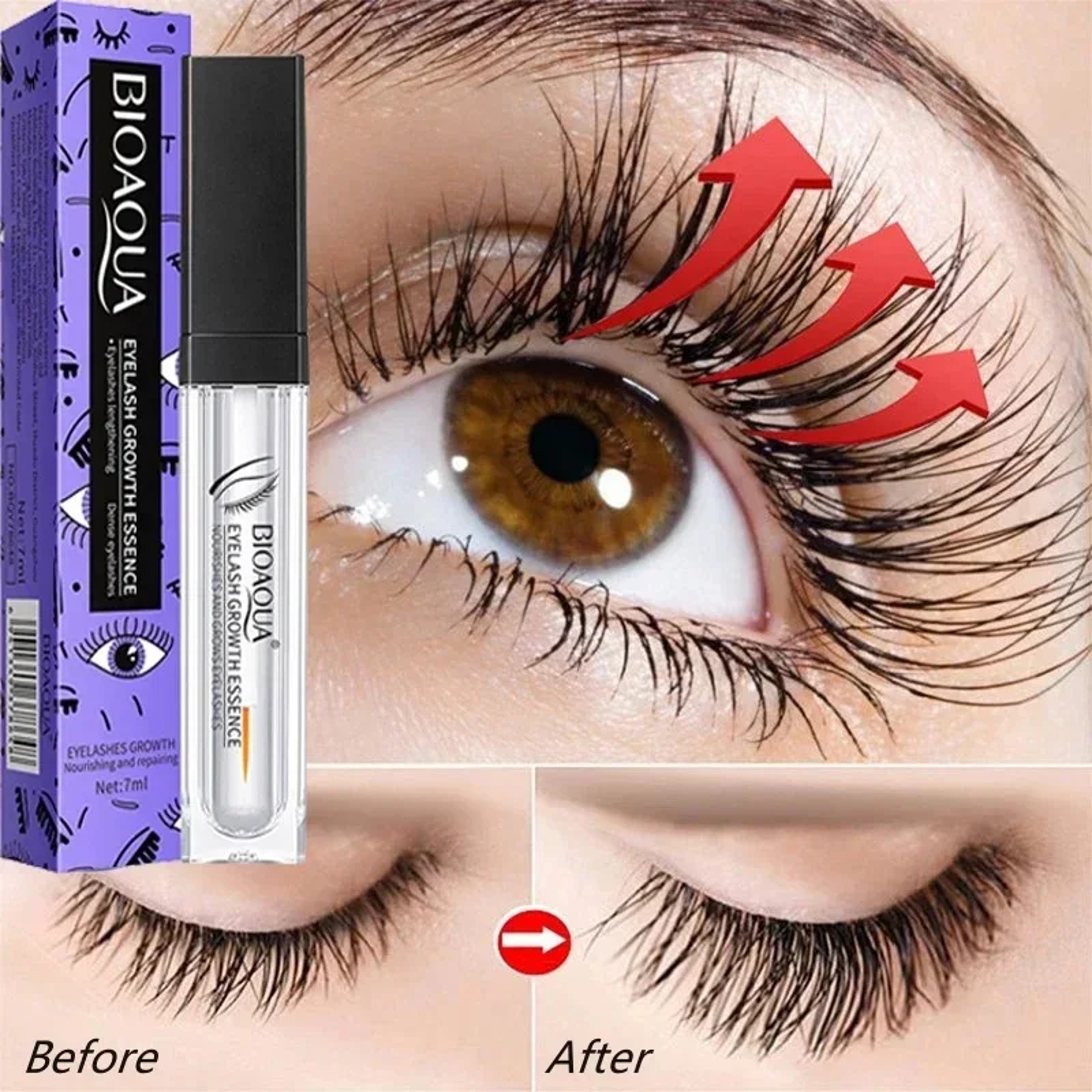 Fast Growth Treatment Eyelash Serum Lengthening Lash Powerful Makeup Thicker Lashes Natural Curling Lash Lifting Care ProductNEW – view 2