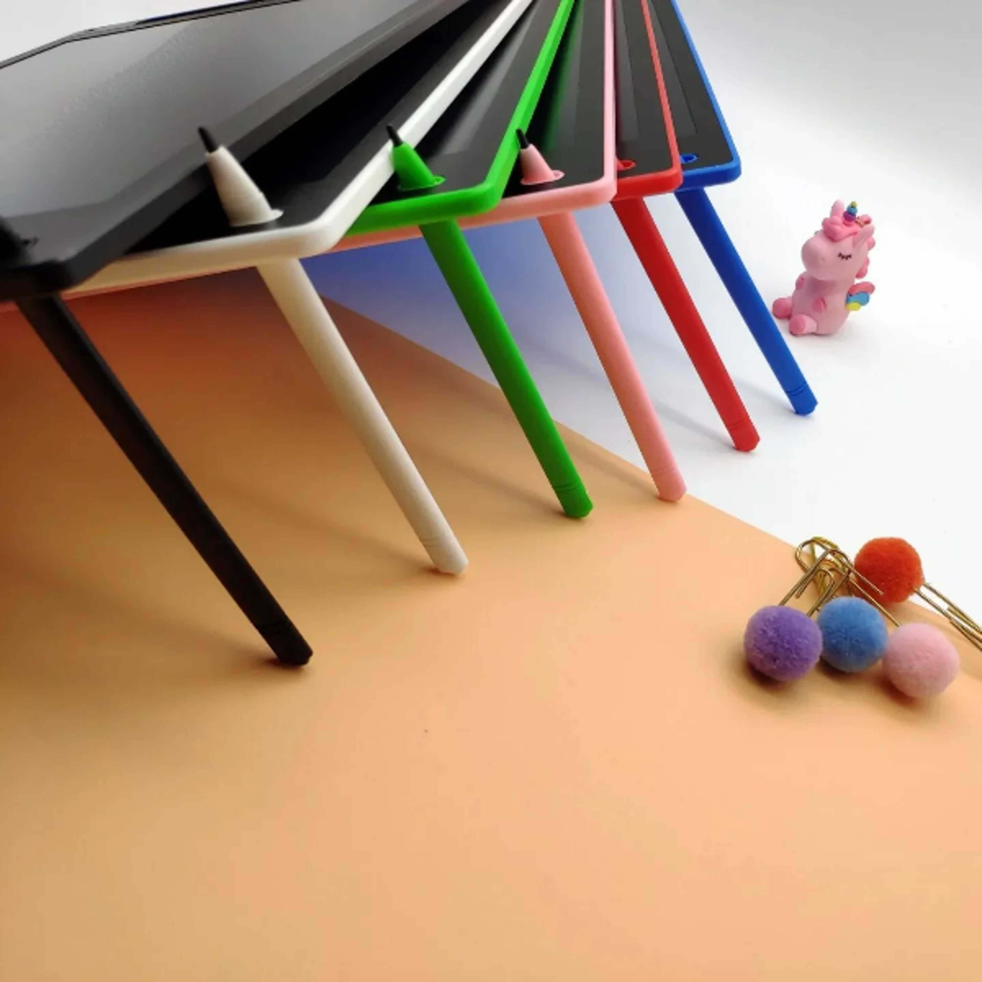 LCD Writing Tablet Drawing Board Kids Graffiti Sketchpad Toy Handwriting Blackboard For Creative Pl