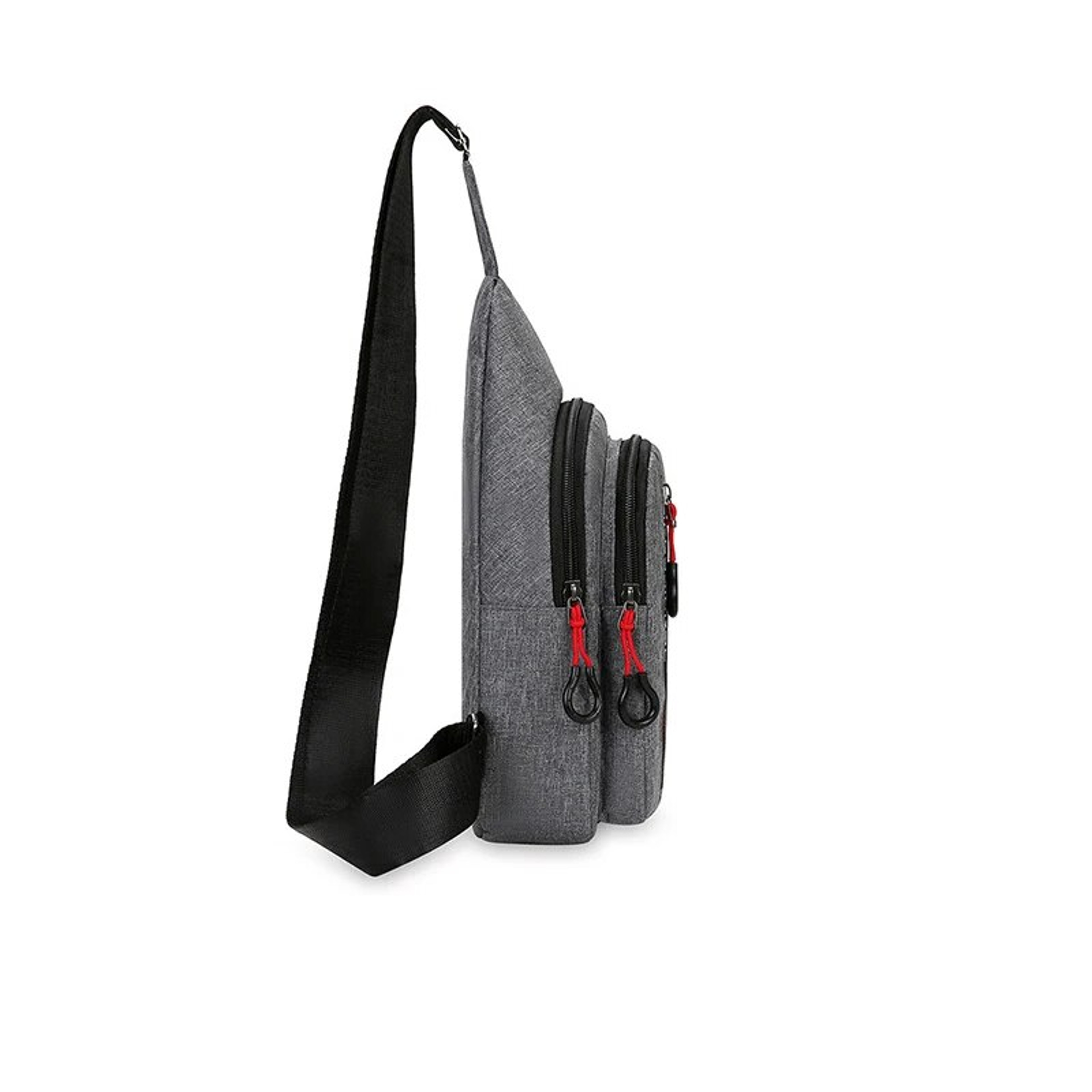 Mens Crossbody Shoulder Bag Stylish Chest Pack For Cycling Work  Travel Lightweight Nylon Casual Da 4