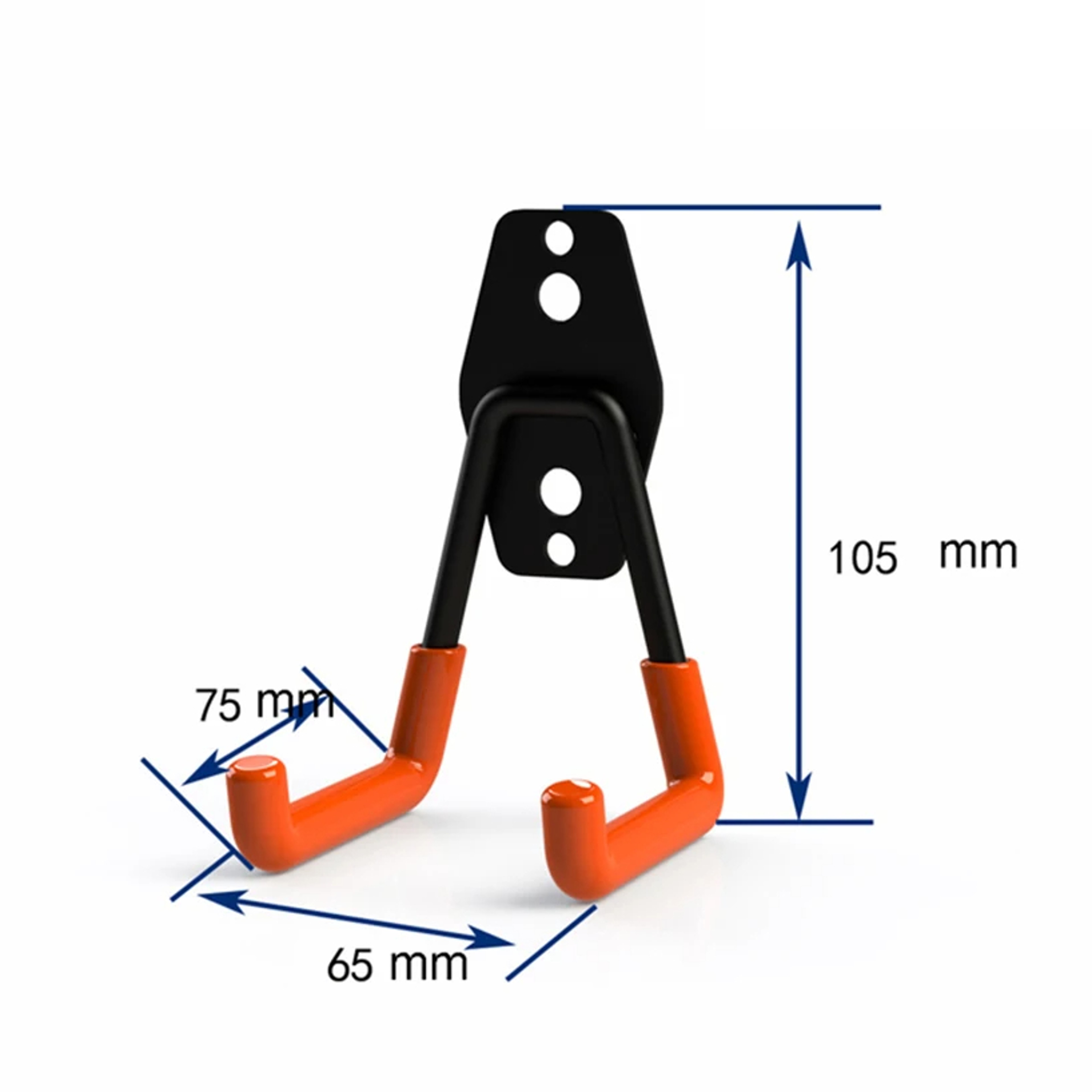 Wall Mount Bicycle Hanger Hooks, Heavy Duty Storage Hook for Garage, Ladders & Garden Tools – view 8