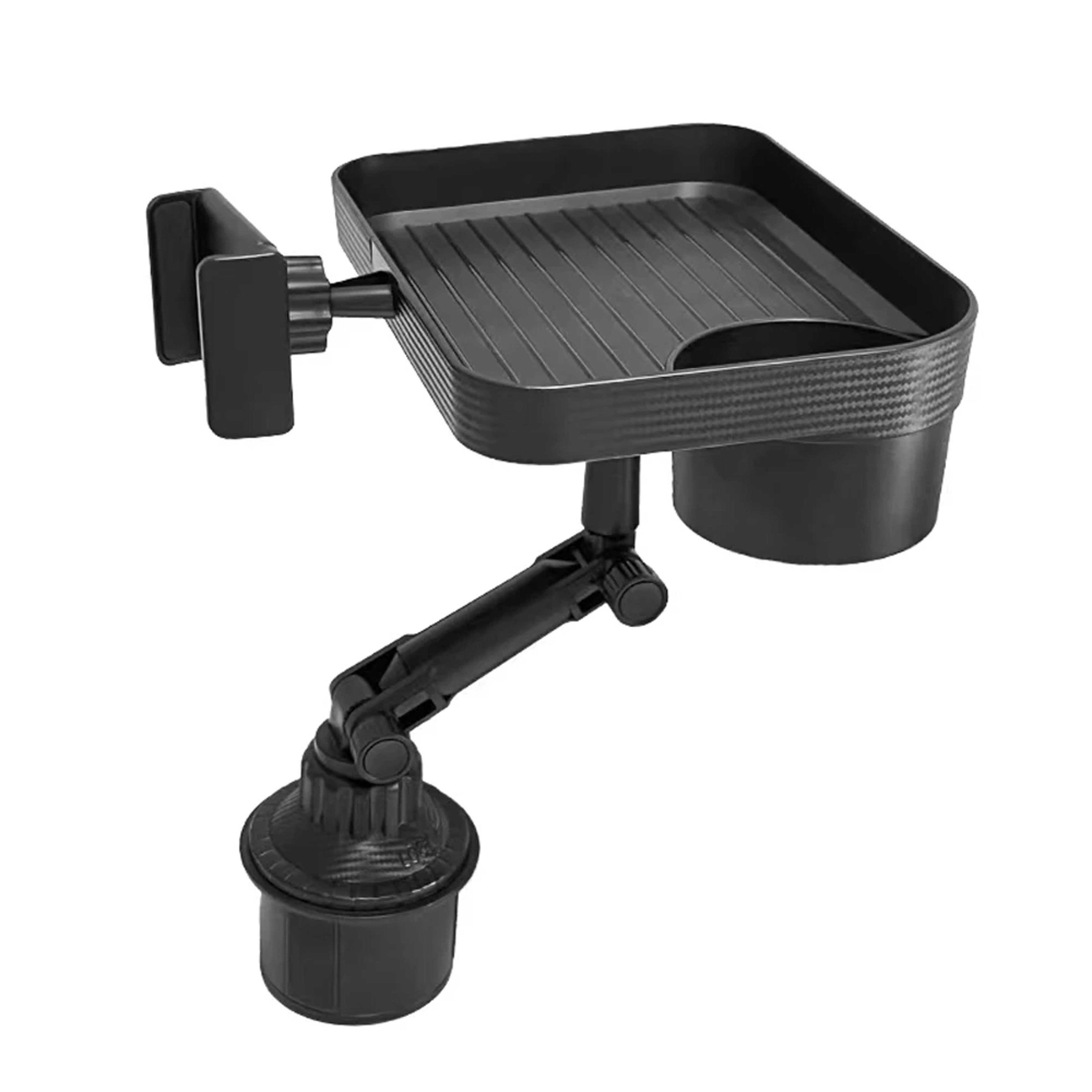 360° Rotating Car Cup Phone Holder – Adjustable Stand Mount & Food Organizer Tray – view 7
