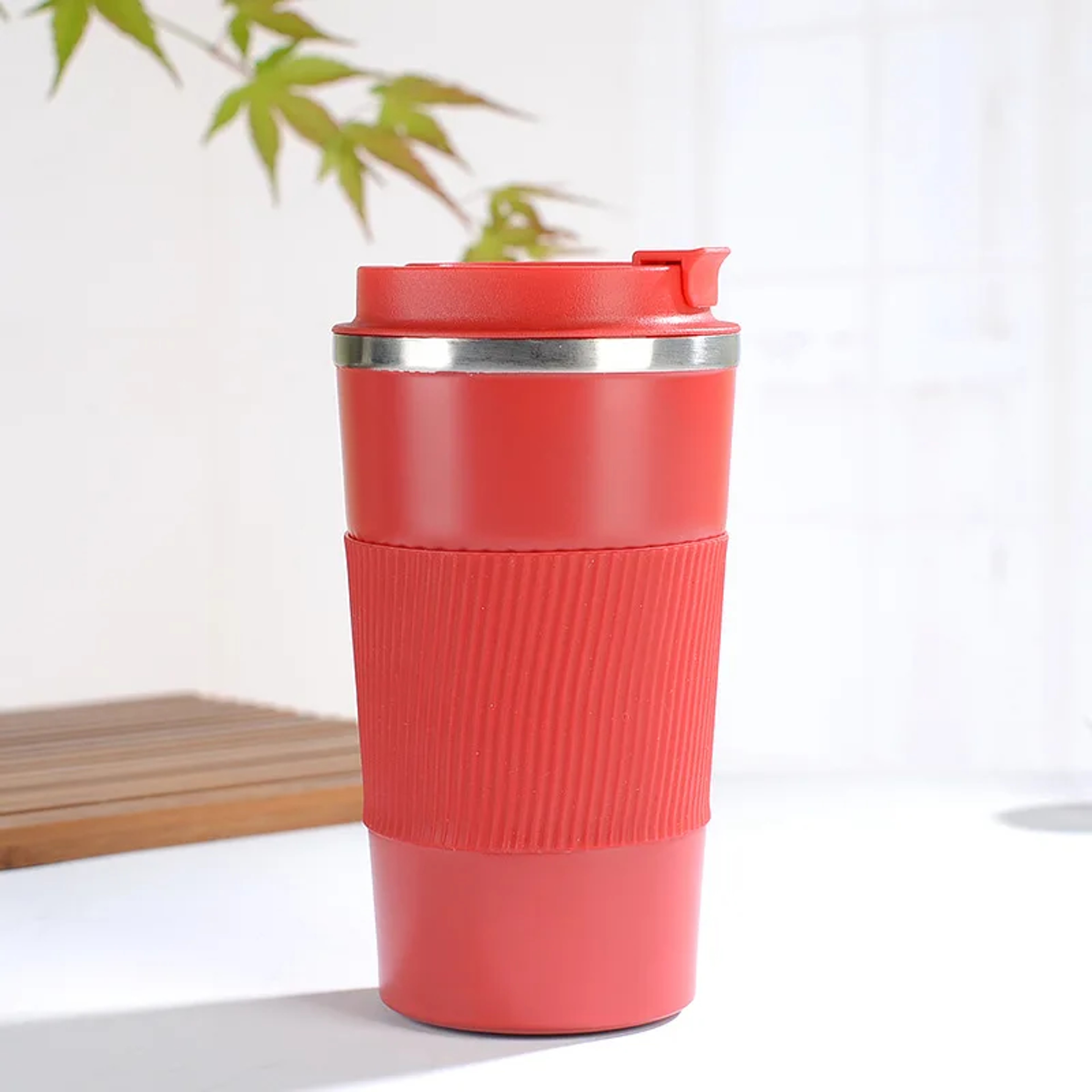 Stainless Steel Reusable Coffee Cup Reusable Travel Coffee Mug for Office & Car – view 11