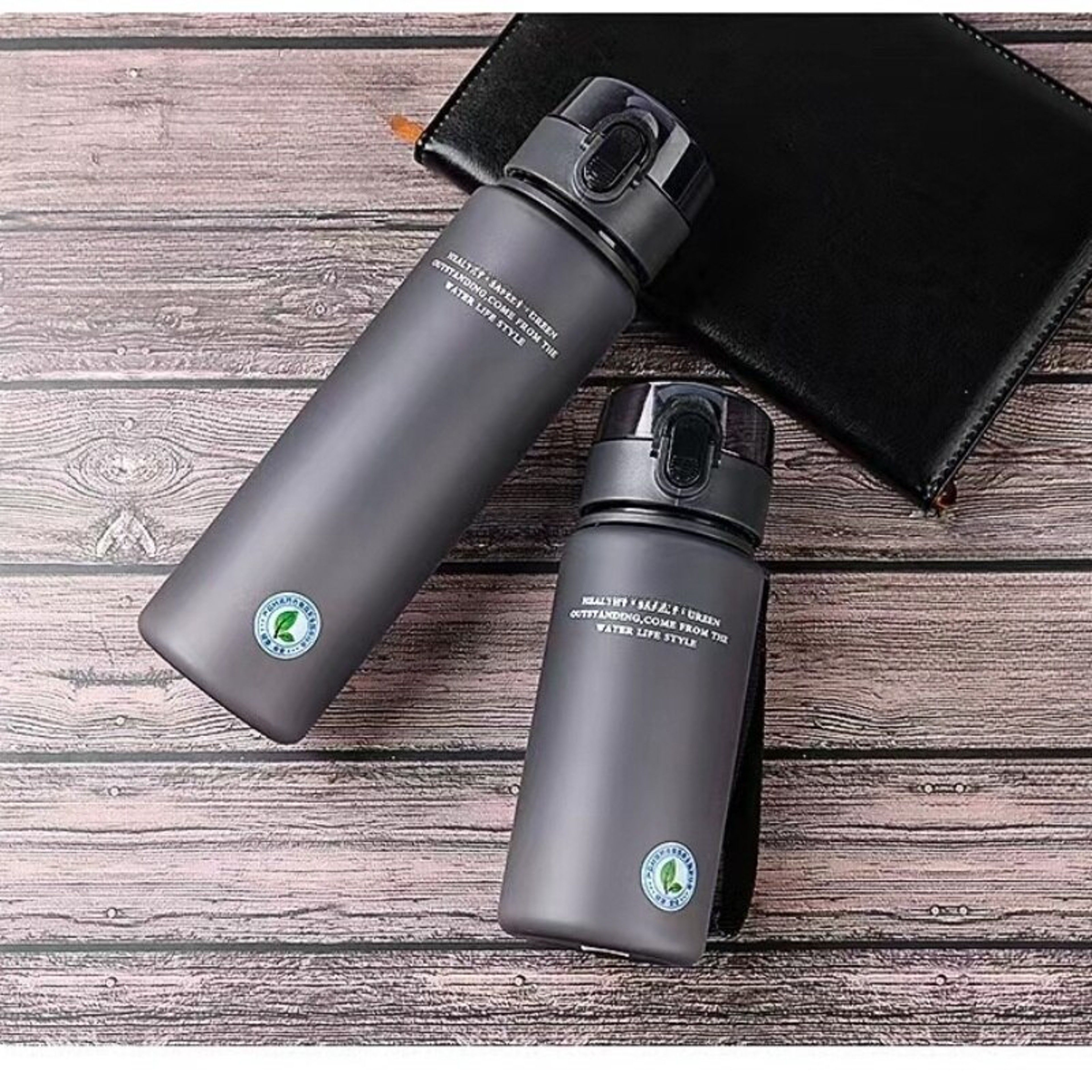 Portable Hiking Water Bottle, High Quality BPA Free Sports Bottle, Leak Proof Brand, My Favorite Drink Bottle – view 4