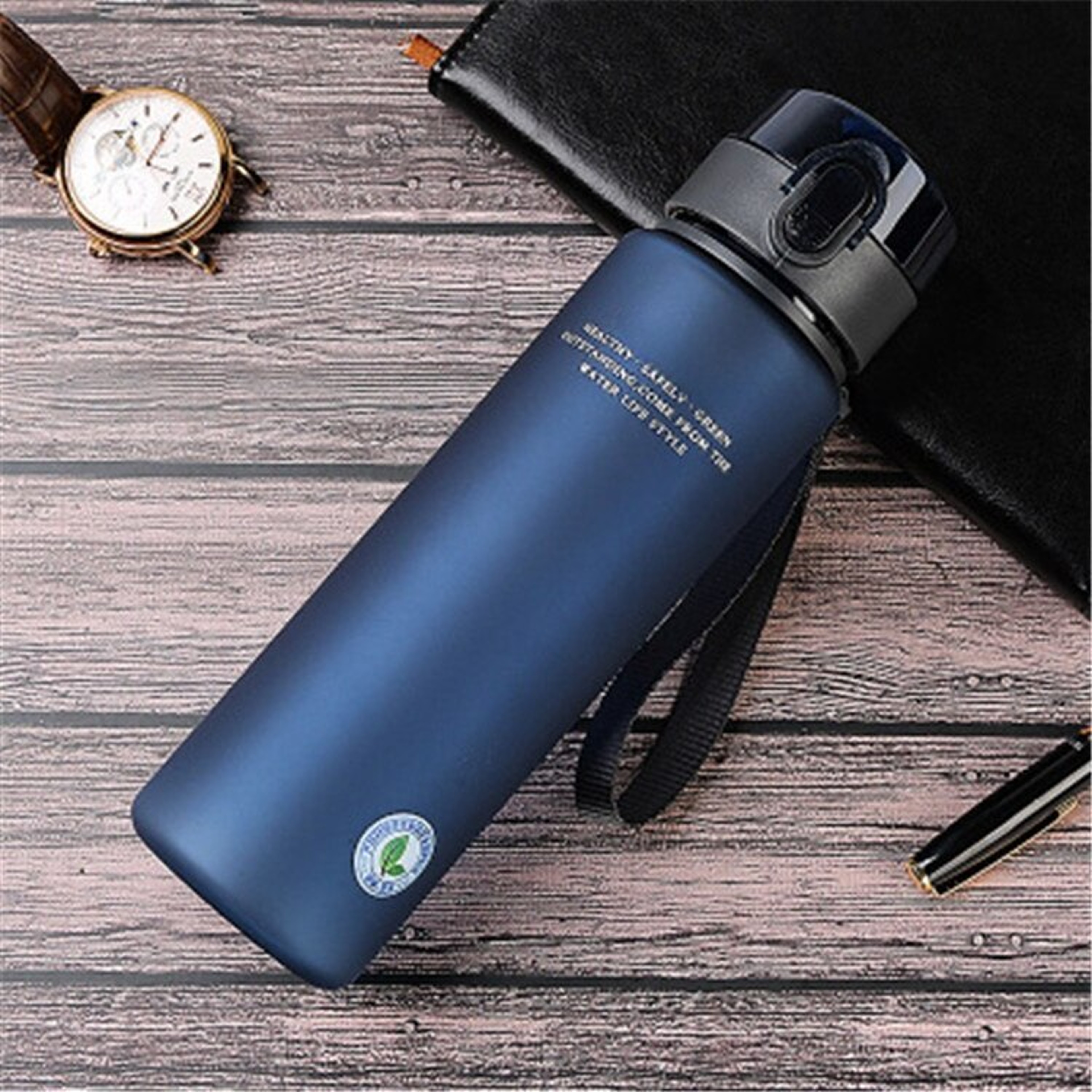 Portable Hiking Water Bottle, High Quality BPA Free Sports Bottle, Leak Proof Brand, My Favorite Drink Bottle – view 12