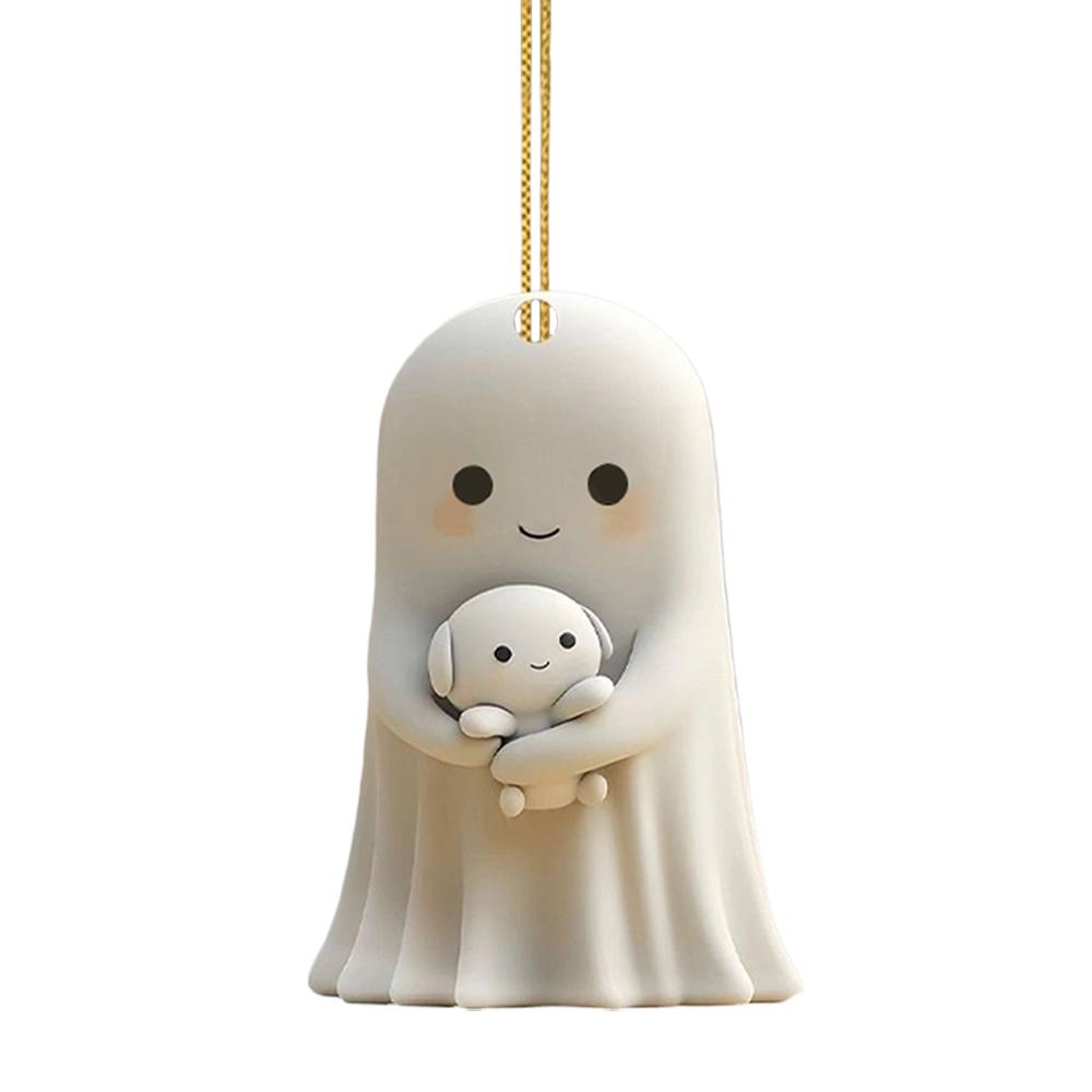 Christmas Ornaments, Acrylic Flat Ghost Doll, For Party Christmas Tree, Hanging Decorations – view 9