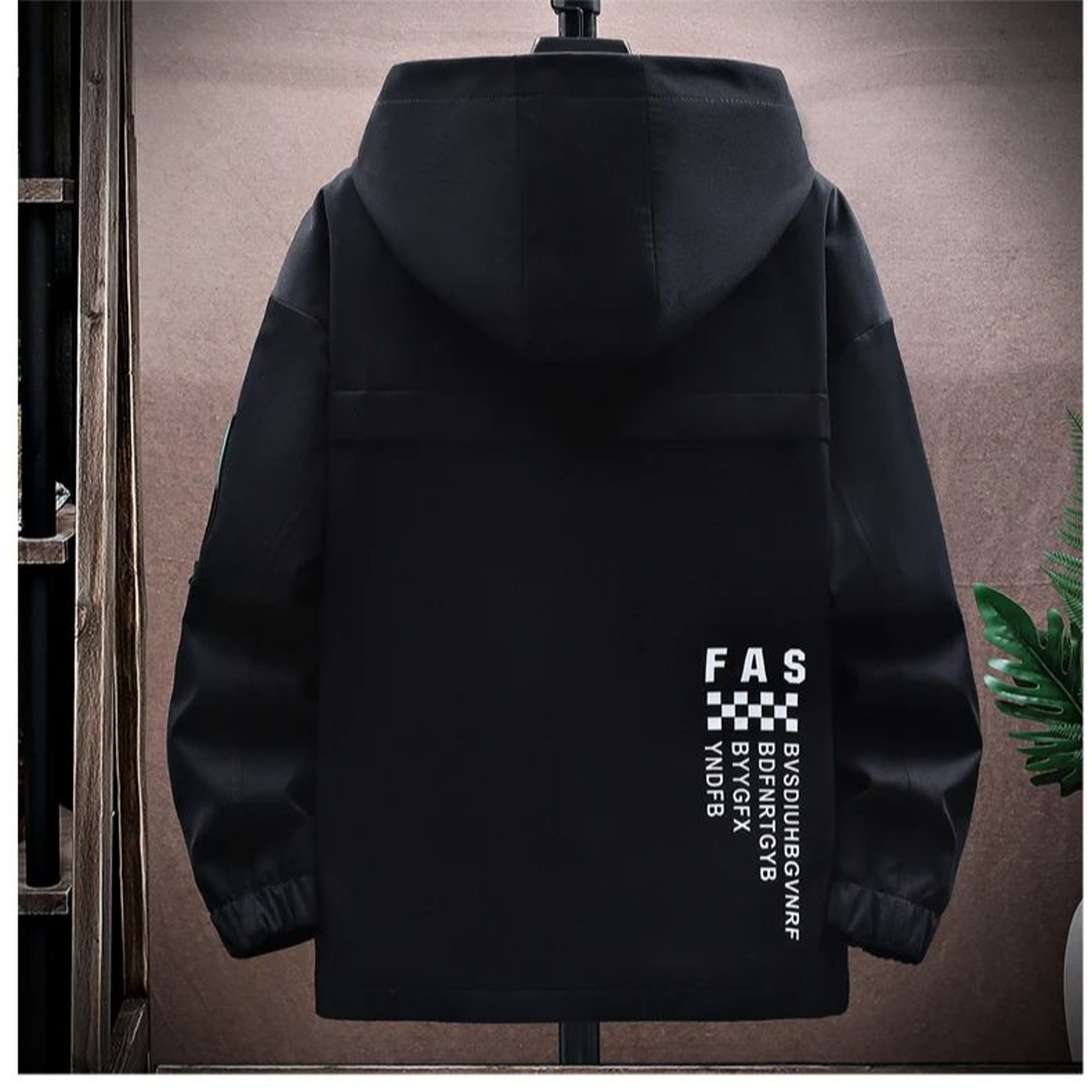 Mens Pilot Zipper Jacket Hooded Baseball Uniform For SpringAutumn Velvet Pullover With Front Pocket