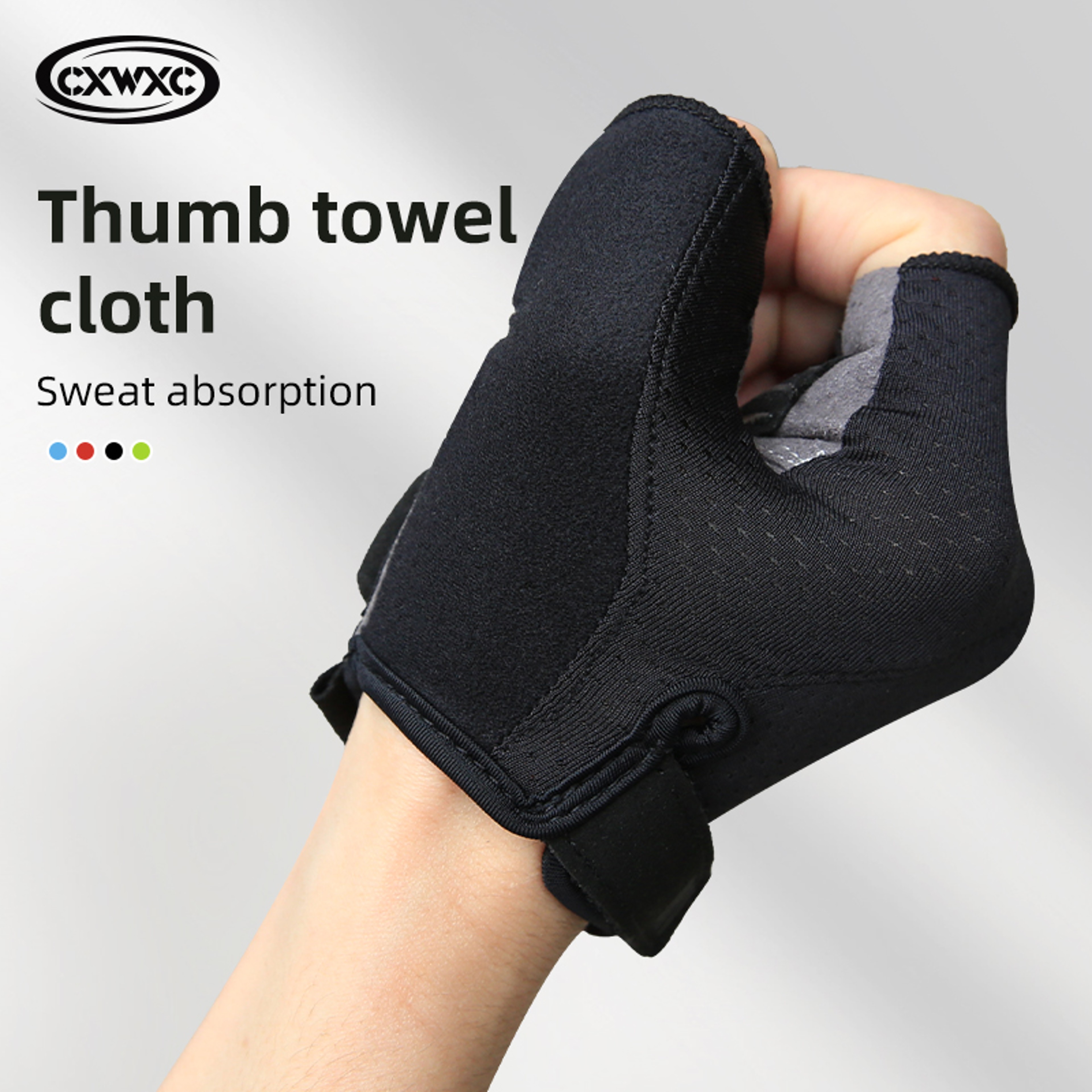 Road Bike Cycling Gloves Bicycle Half Finger Shockproof GEL Silicone Breathable Antislip Quick Rele