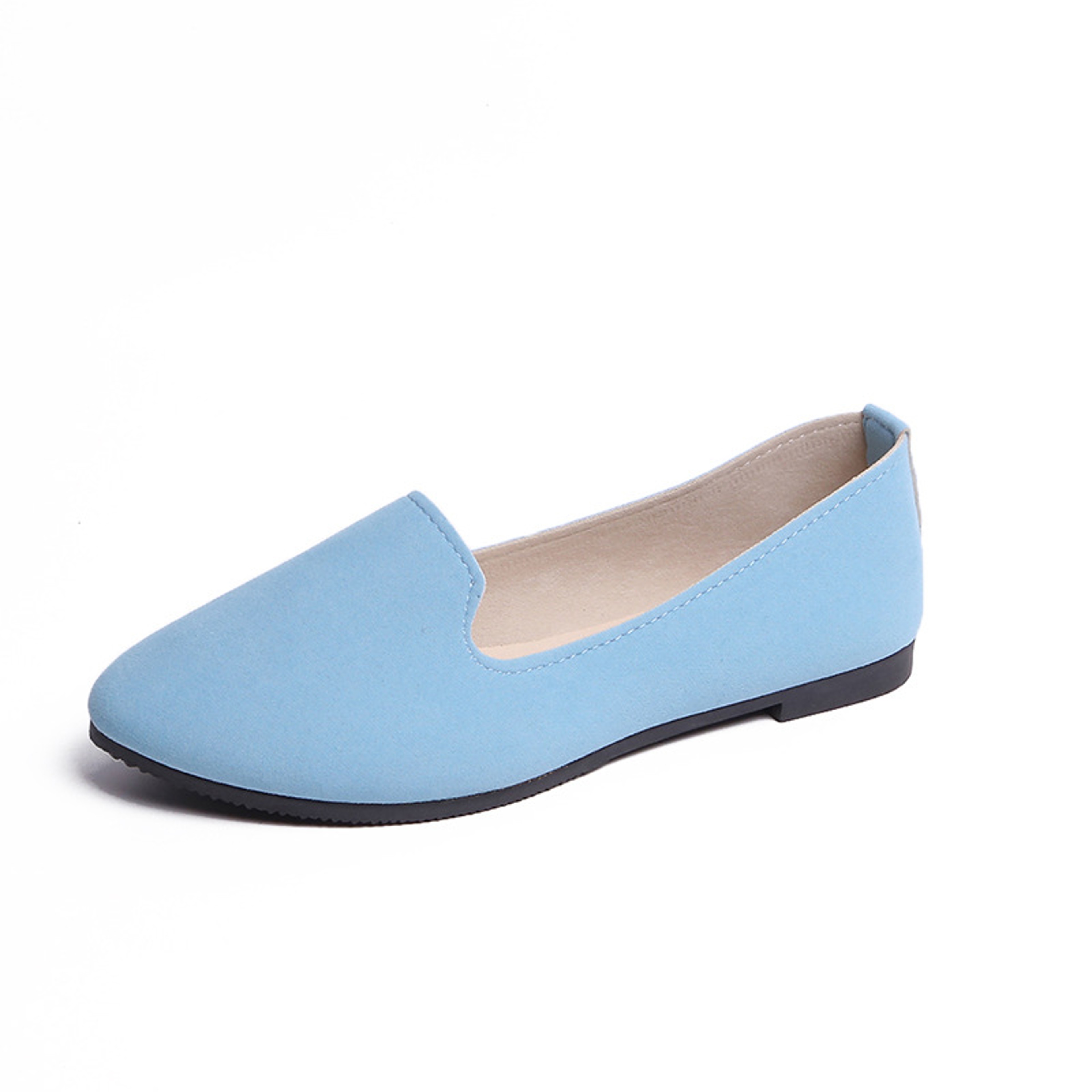 Spring Summer Women Flat Shoes Woman Ballet Flats Candy Color Ladies Shoes Large Size Autumn Casual