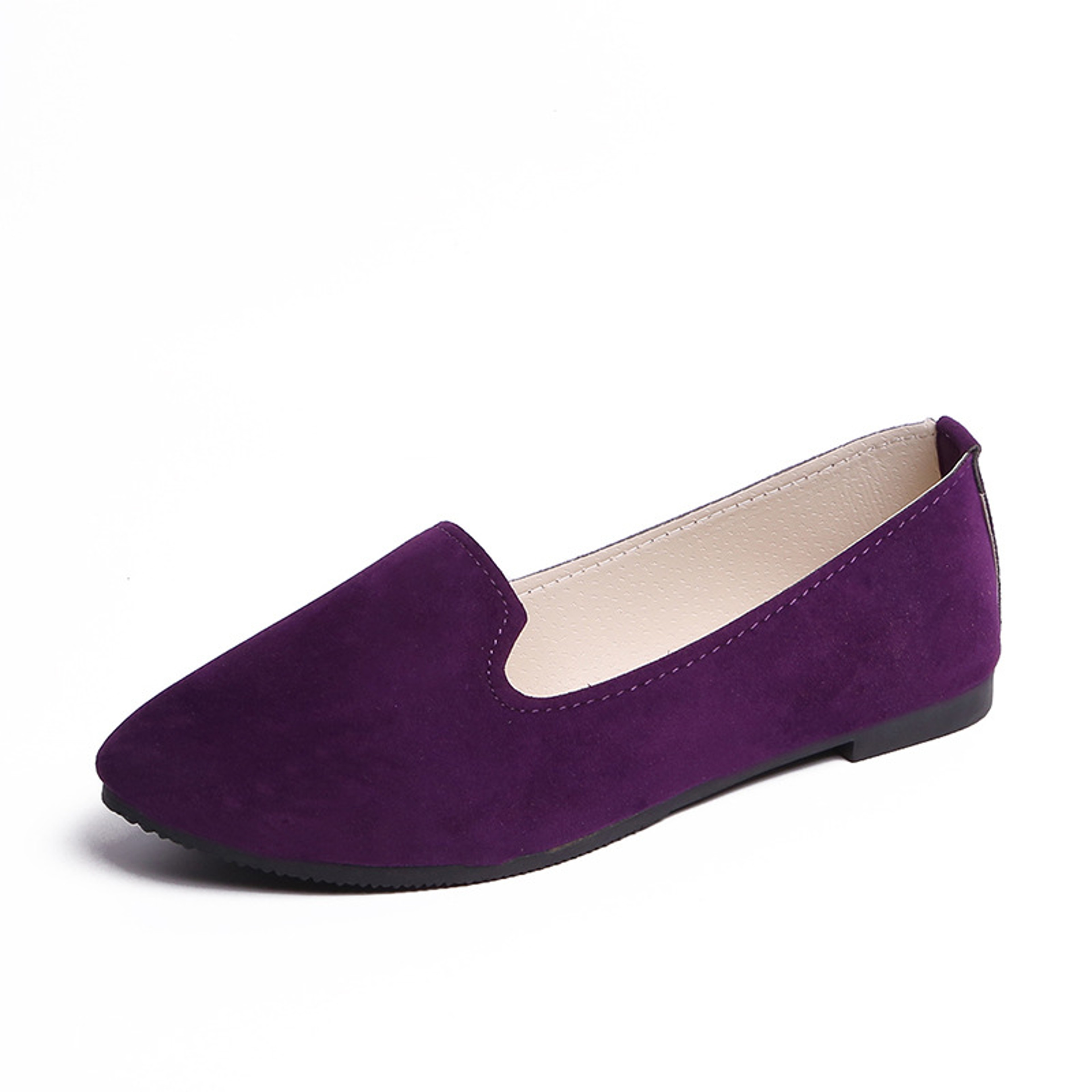 Spring Summer Women Flat Shoes Woman Ballet Flats Candy Color Ladies Shoes Large Size Autumn Casual