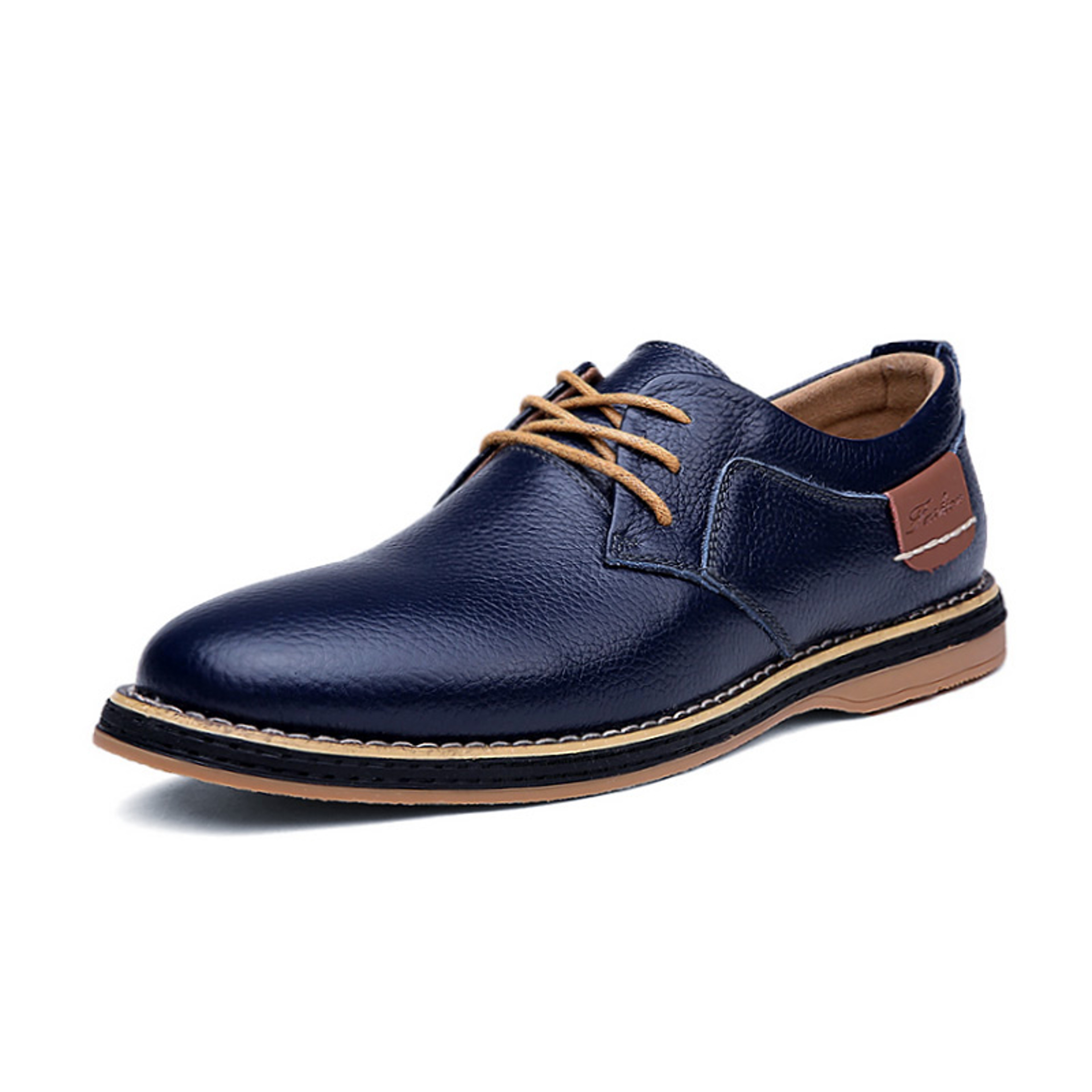Luxury Brand Genuine Leather Men Dress Shoes Oxfords Brogue Lace Up Italian Moccasins Casual Loafer