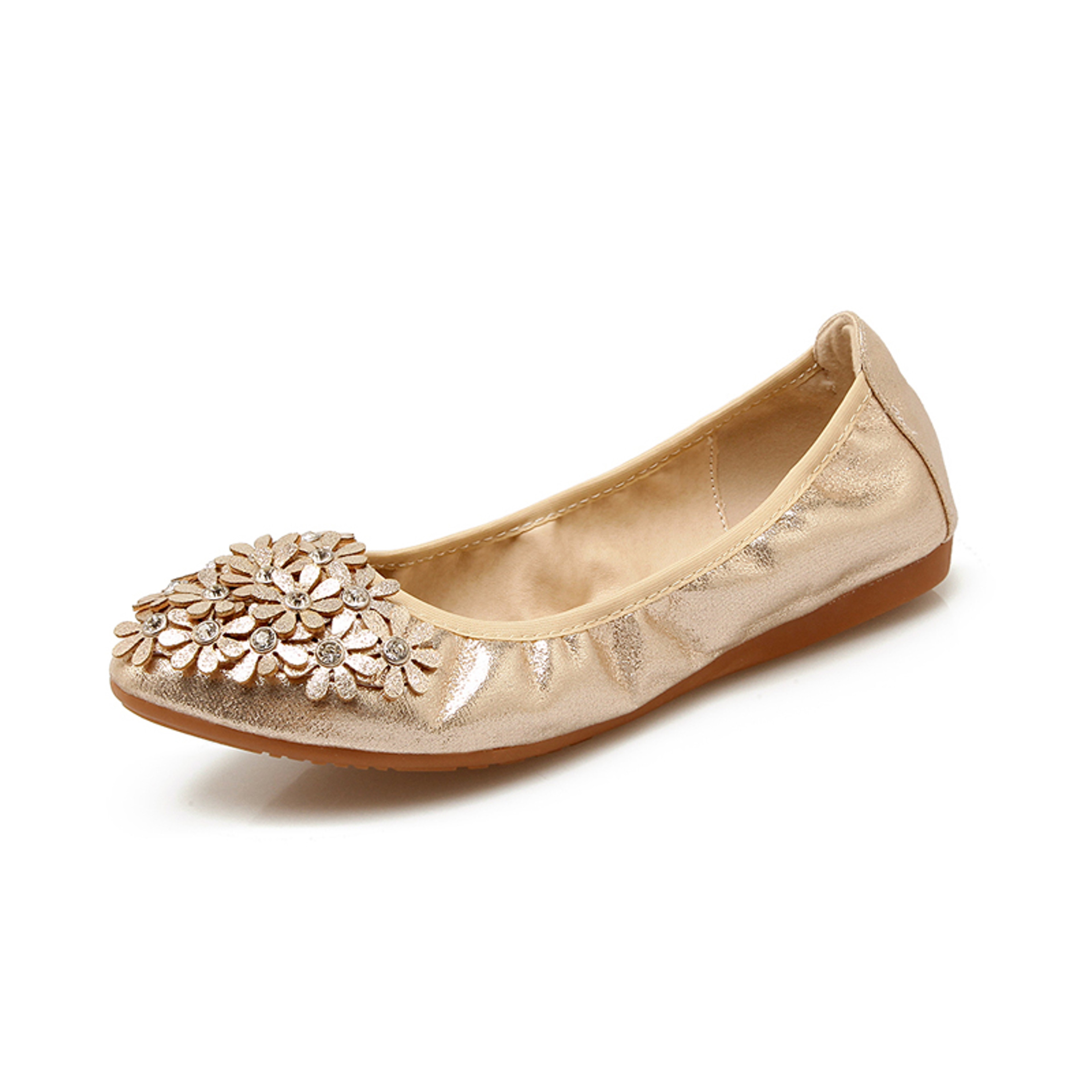 Woman Loafers Spring Autumn Design Flats Shoes Casual Slip On Ballets Flat Shoes Plus For Ladies 7