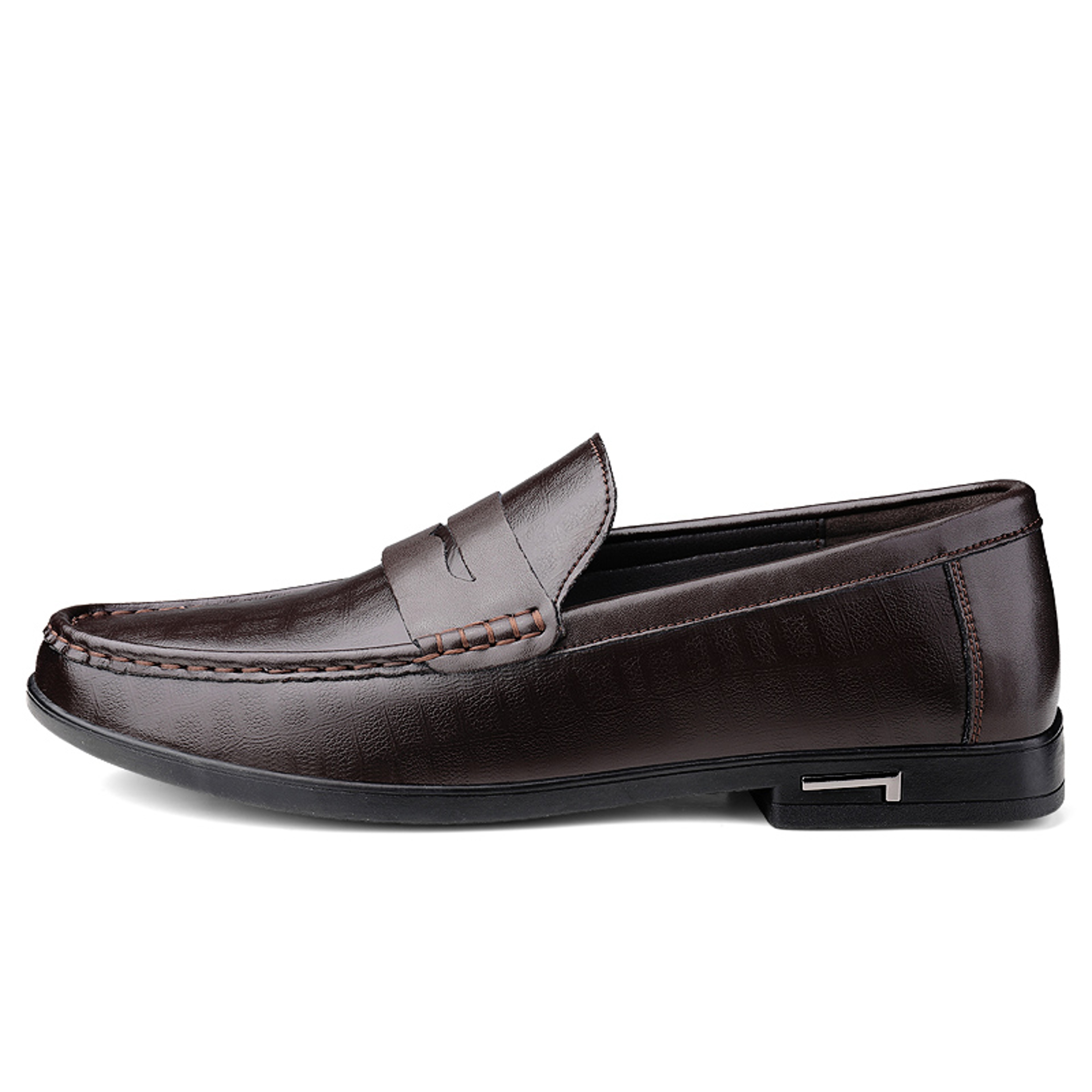 Genuine Leather Loafers for Men, Breathable Casual Office Shoes, Designer Slip-on Driving Shoes for Men – view 2
