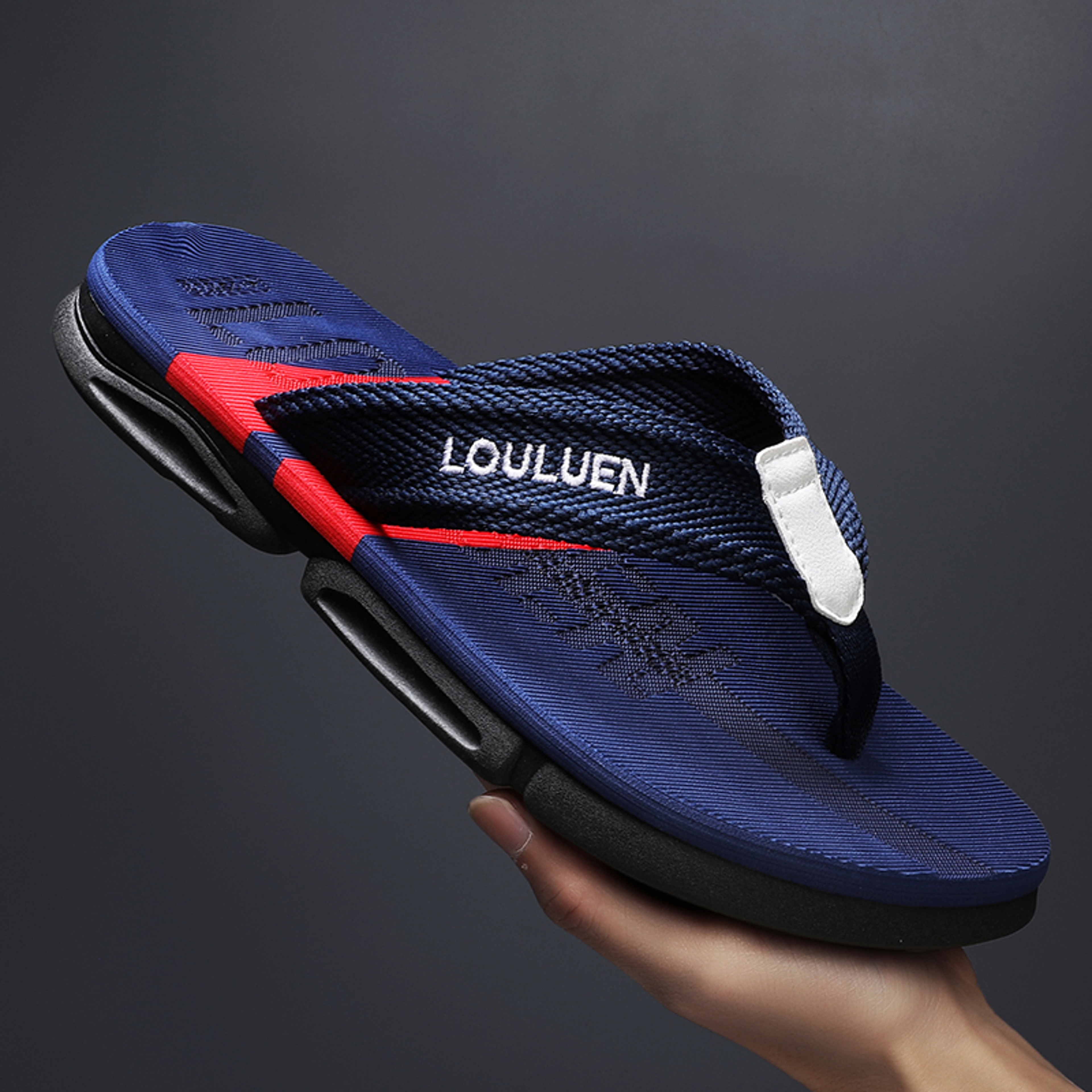 Fashion Men Flip Flops, High Quality Beach Flip Flops Summer, Casual Antiskid Men Beach Slippers – view 4