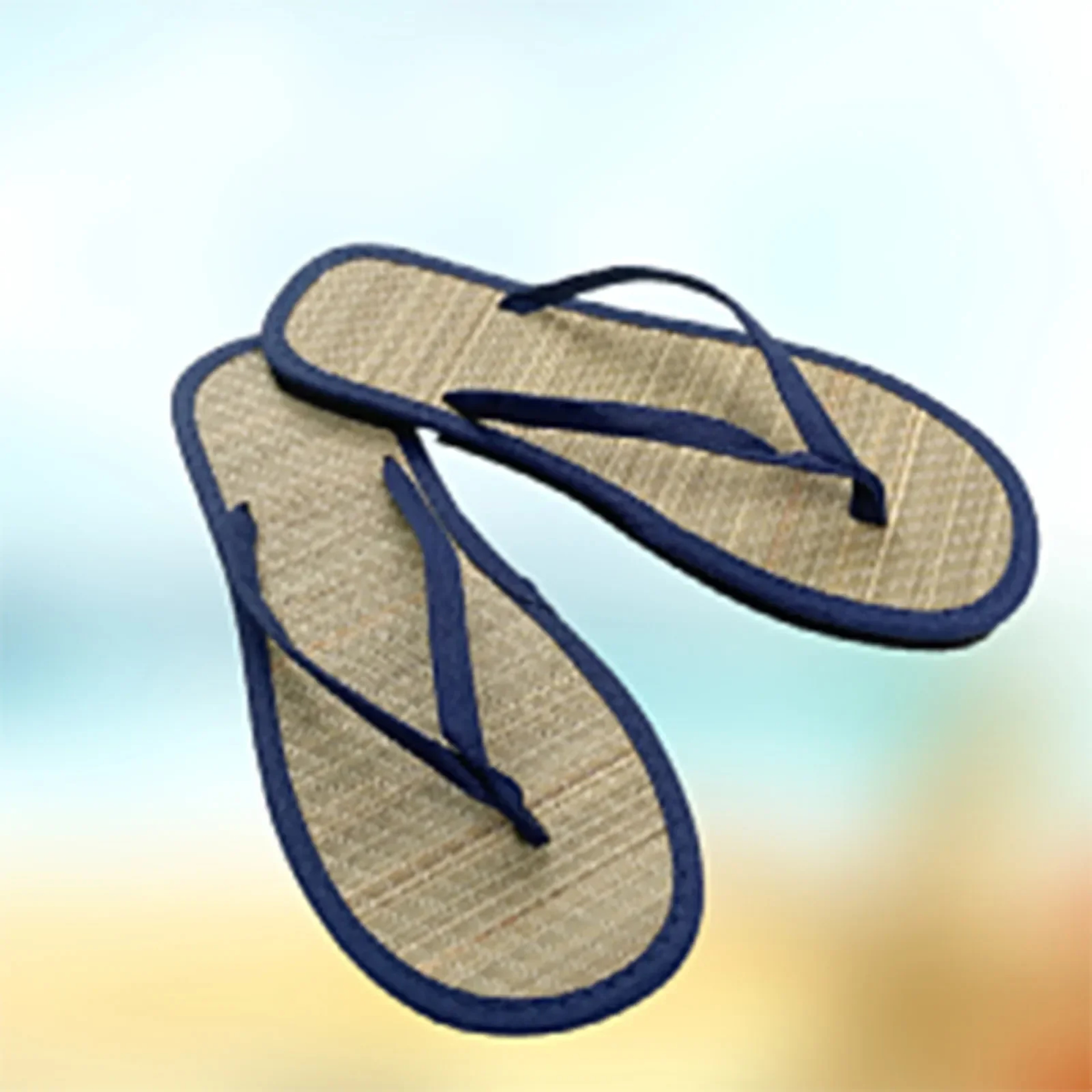 Comfortable NonSlip Slippers Summer Women Bamboo Rattan FlipFlops Fashionable Bathroom Sandals For  9