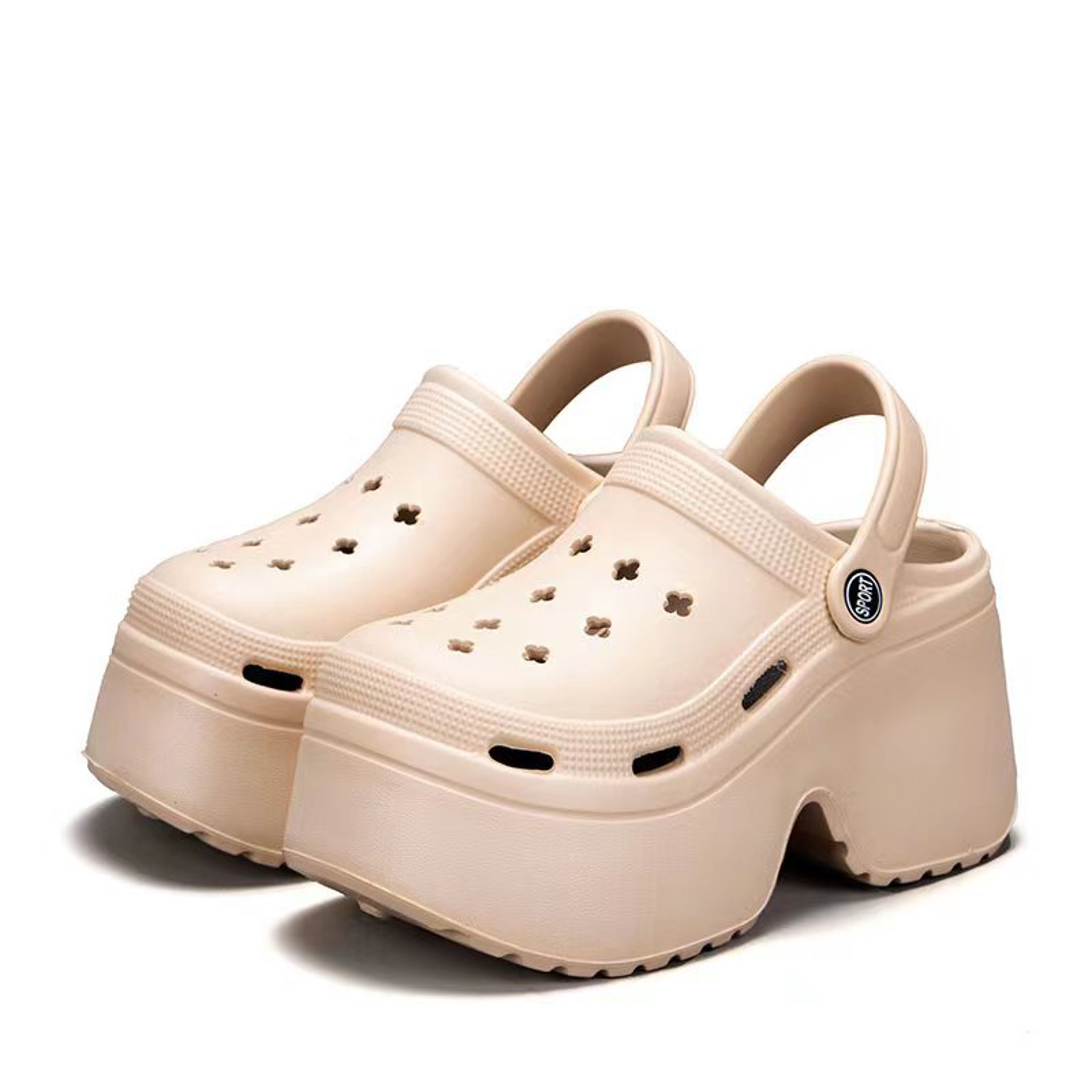 Summer Closed Toe Womens Wedges Heel Sandals Chunky Platform Sandalias 4