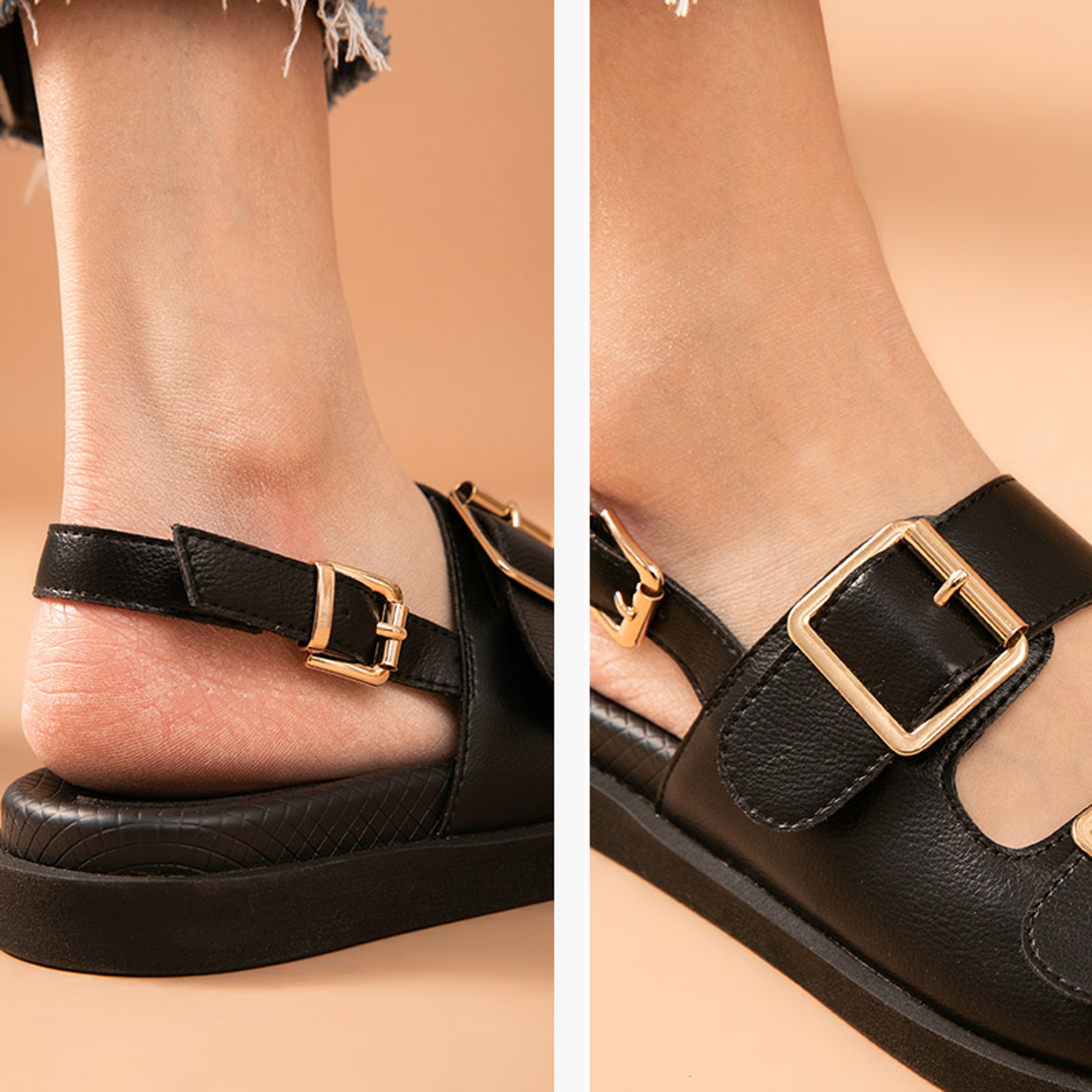 Handmade Casual Sandals Women Genuine Leather Summer Beach Ladies Low Heel Sport Shoes With Metal A