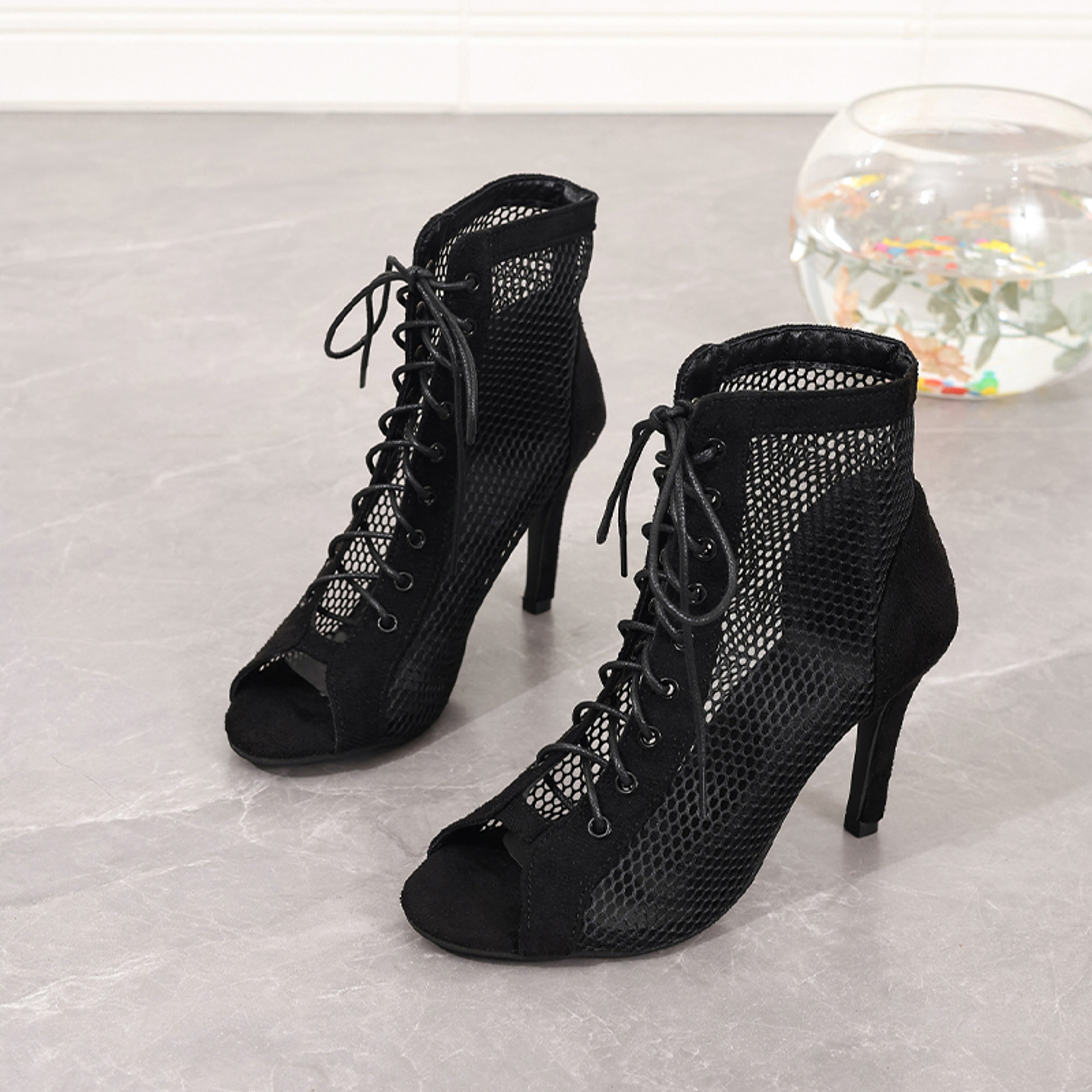 High Top Dance Shoes Ballroom, Summer New Pupms Women, Salsa Tango Sandals Girl Fashion – view 6