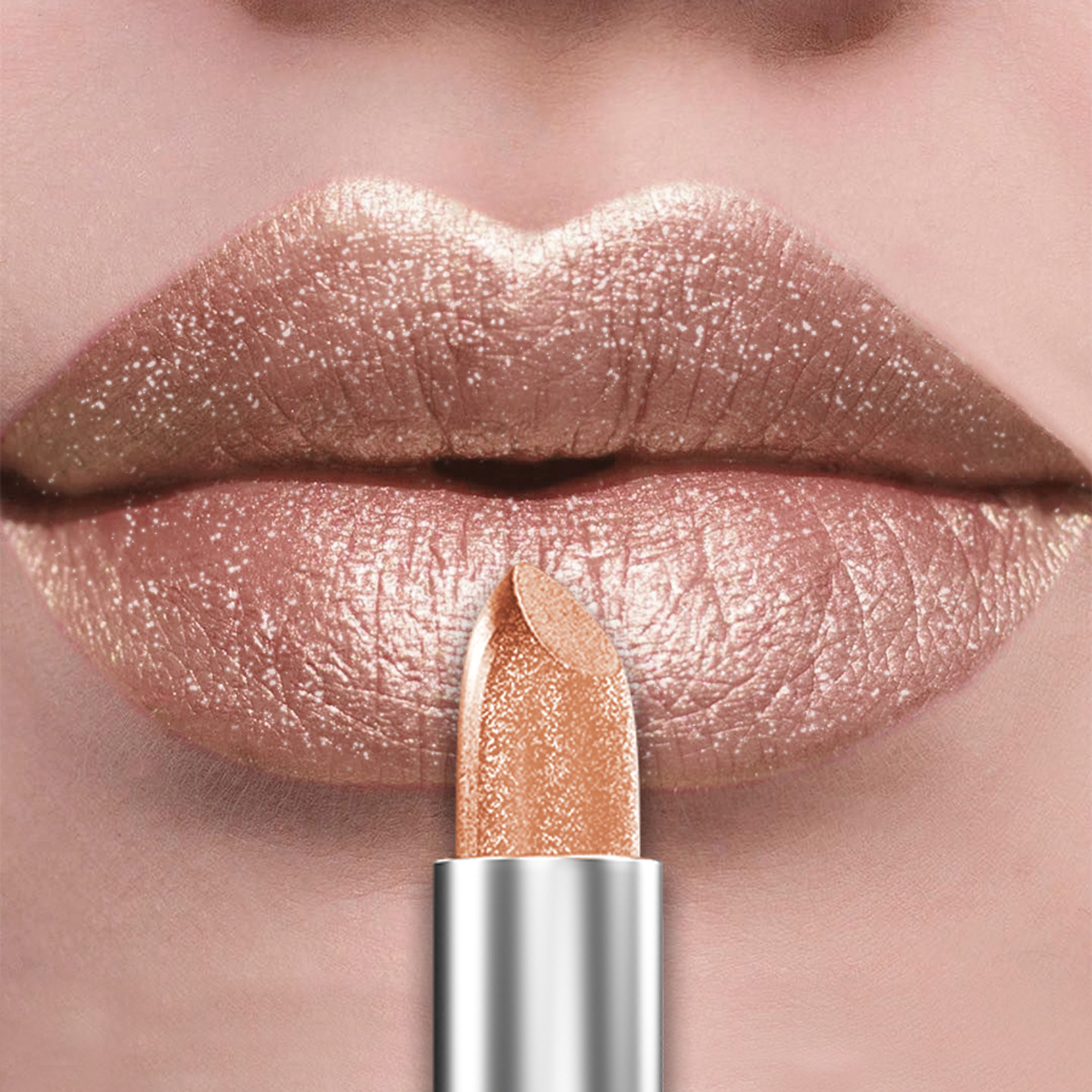 Pearlescent Metallic Lipstick, Bold & Intense Glitter Shiny Lip Tint, Long Lasting Matte Lip Makeup, Gifts for Senior – view 12