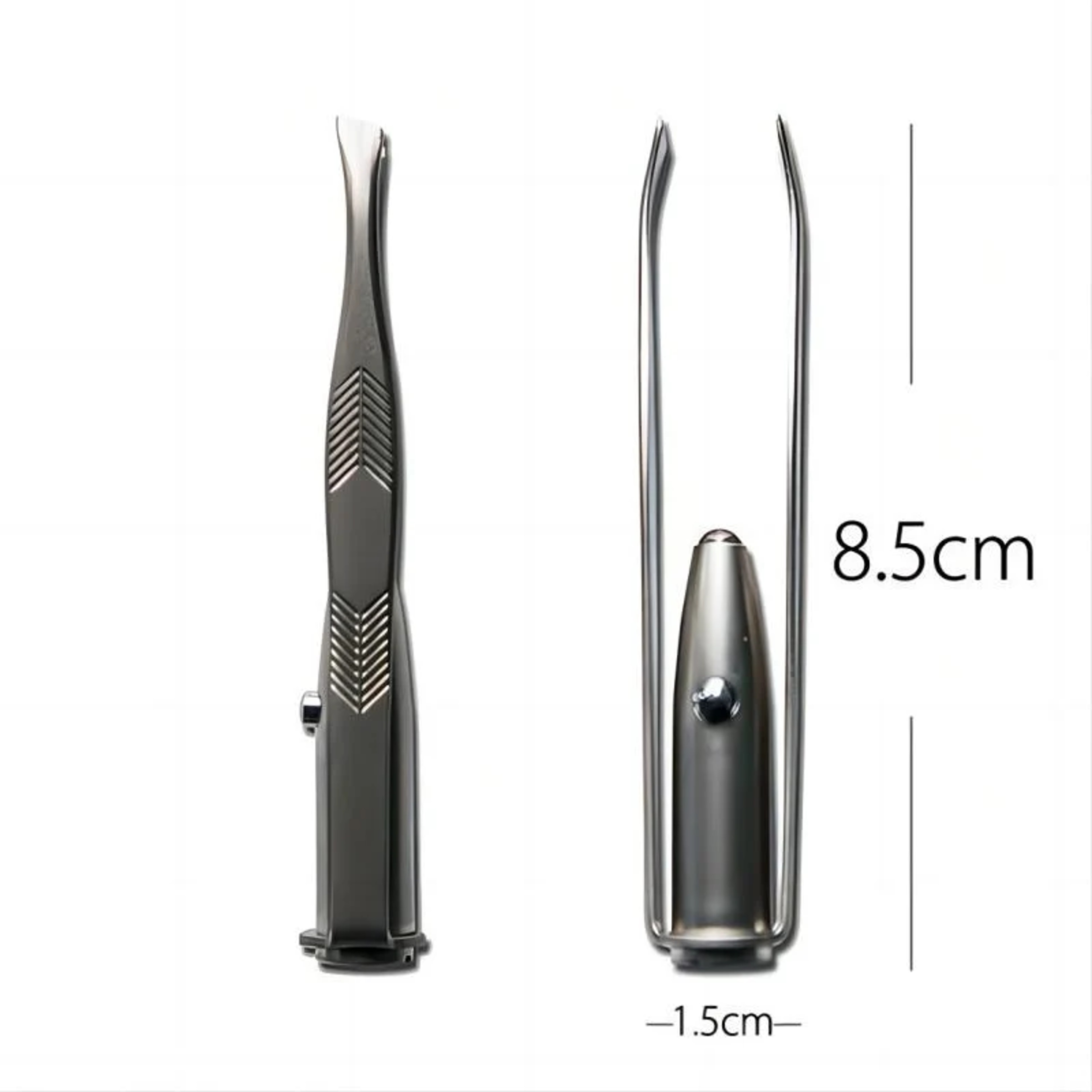 LED Tweezer Portable Stainless Steel Eyebrow Hair Removal Tool Smart Design Makeup Tweezer With Bui 6