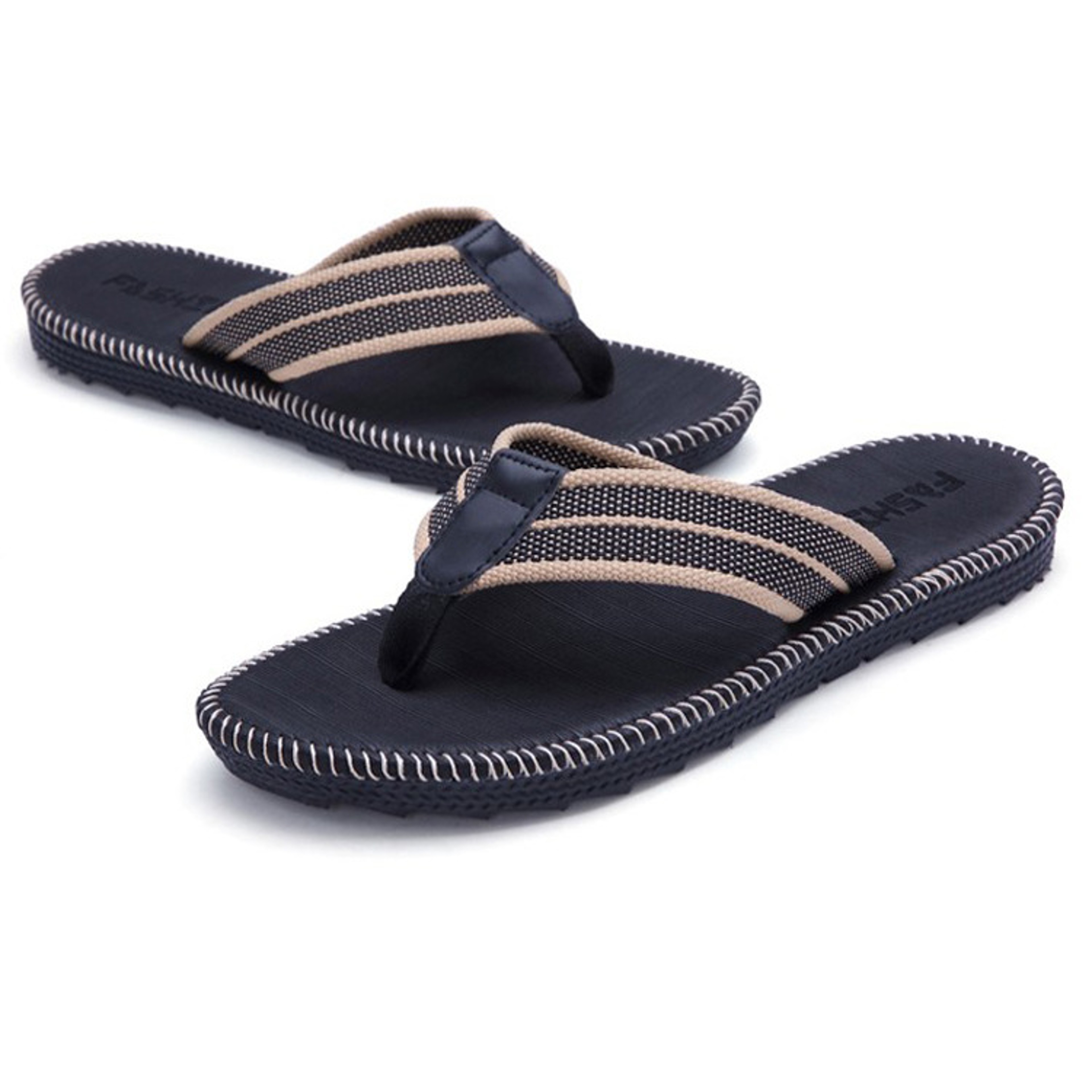 Allmatch Fashion Korean Style Men Man Slippers Personalized Foot Clip Flip Flop New Slippers For Me 6
