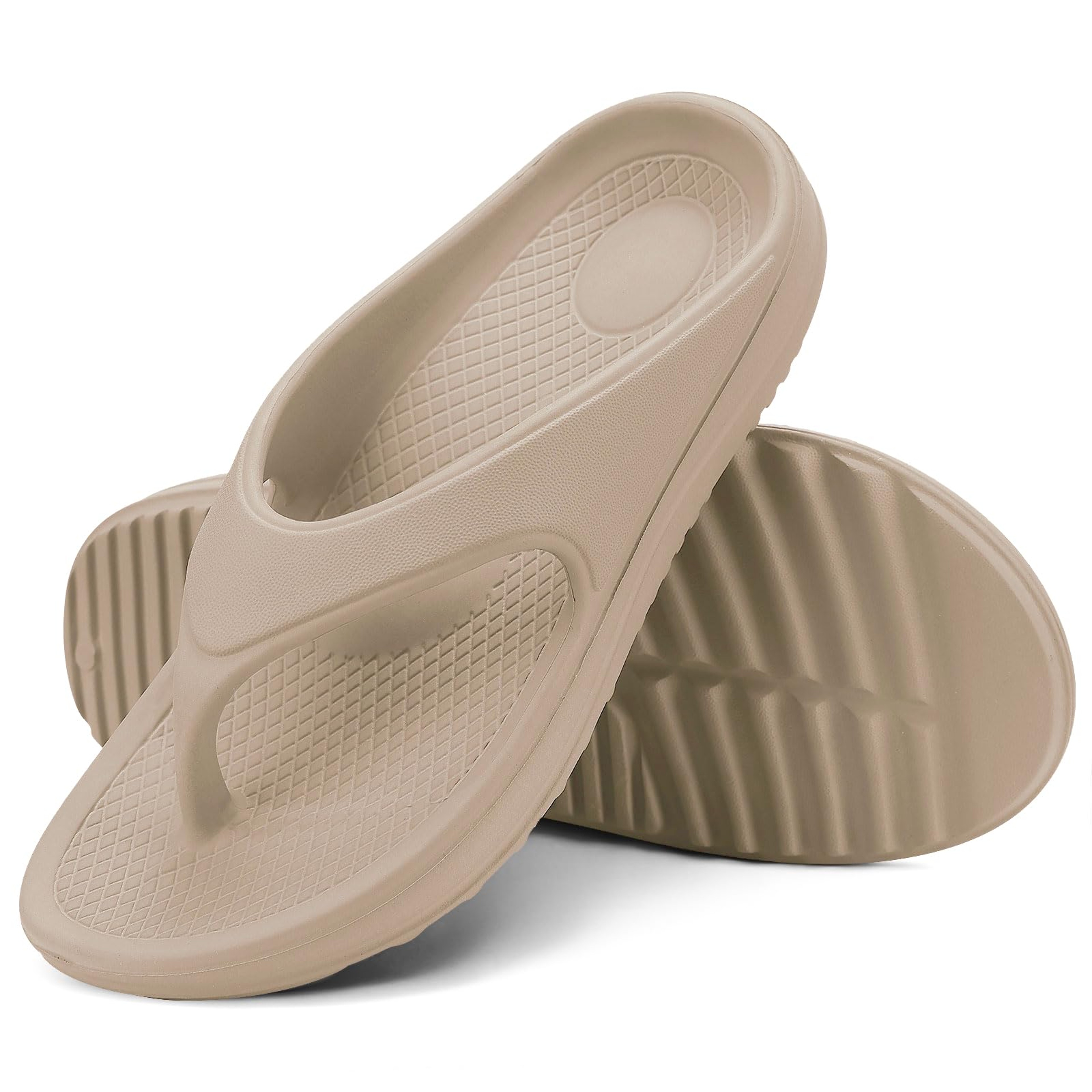 Evshine Women Orthopedic Sandals Arch Support Flip Flops NonSlip Shower Slippers Stylish Unisex Bat 6